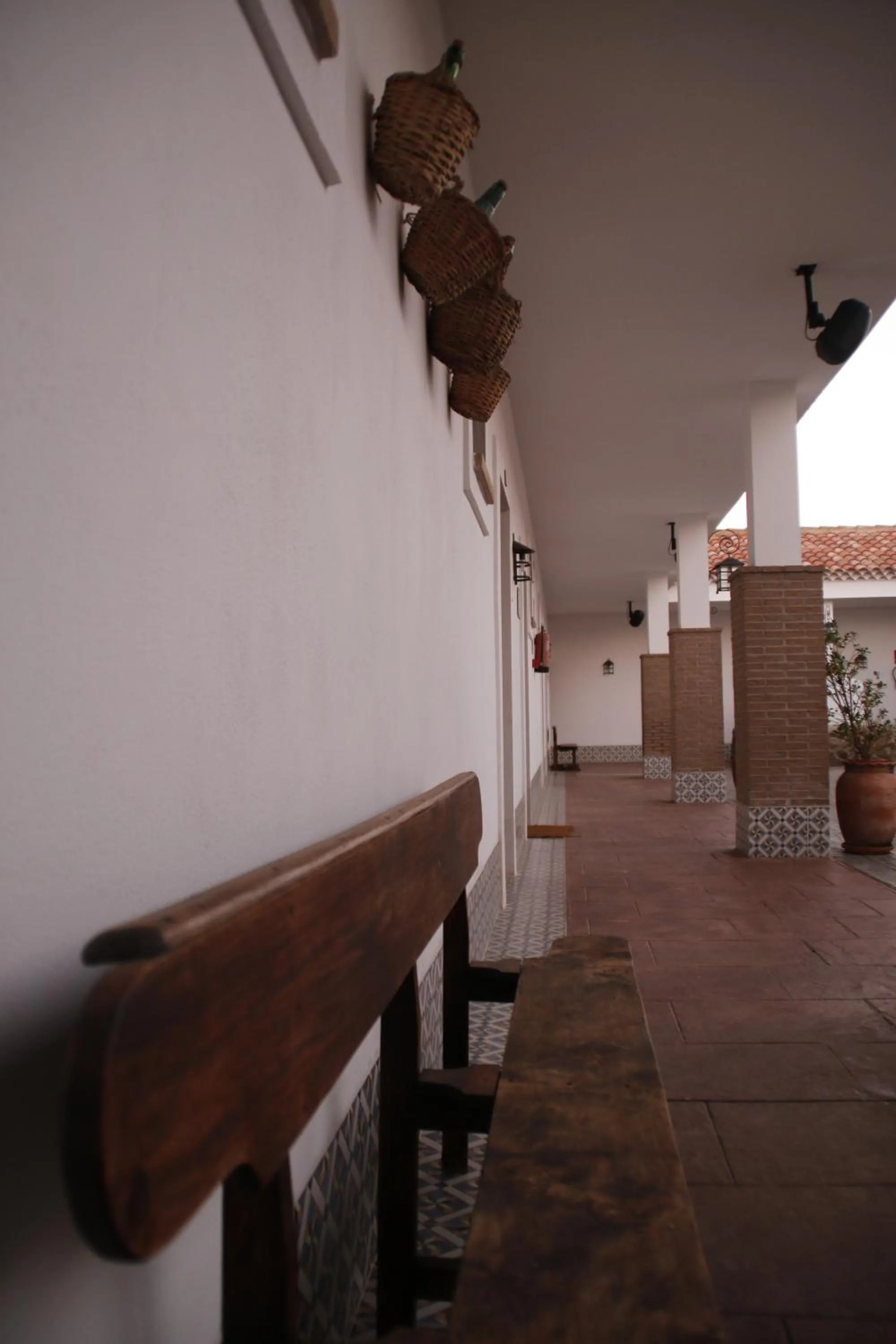 Patio in Hotel Rural Arroyo la Plata by Bossh Hotels