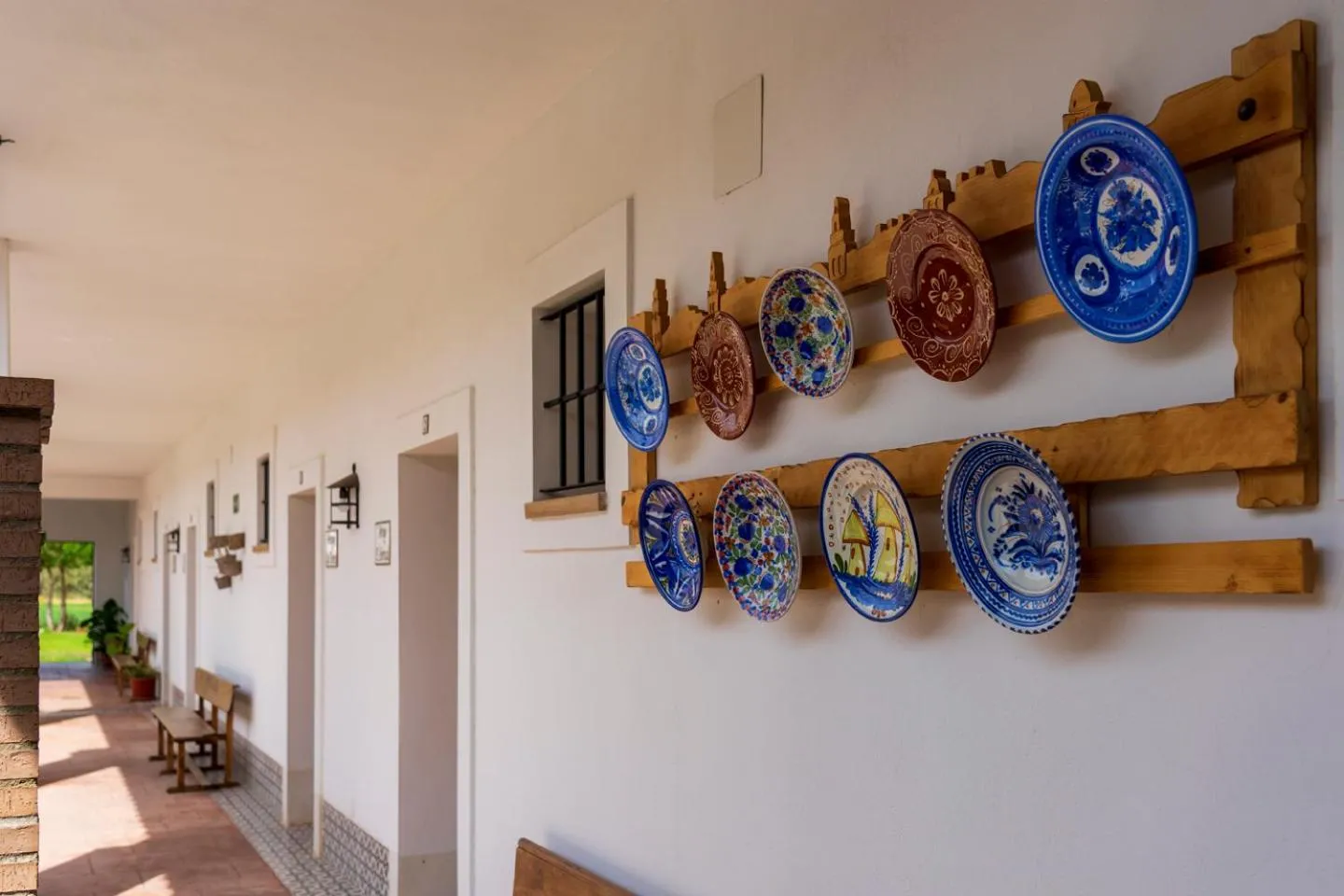 Patio in Hotel Rural Arroyo la Plata by Bossh Hotels