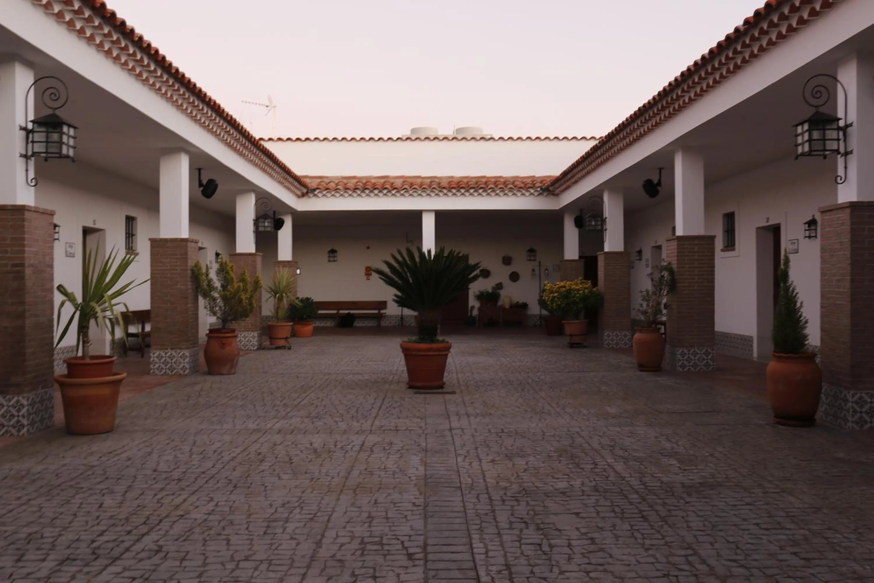 Patio in Hotel Rural Arroyo la Plata by Bossh Hotels