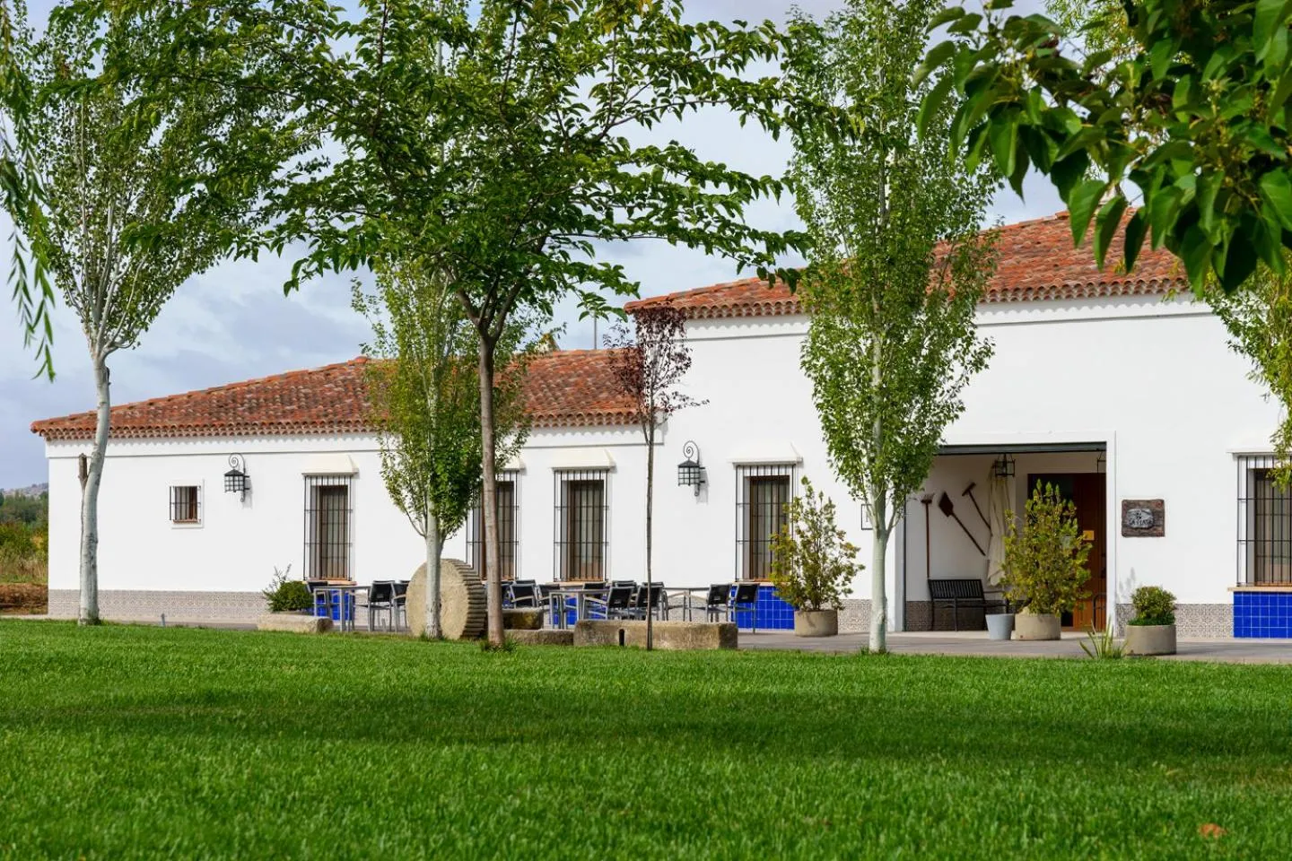 Patio in Hotel Rural Arroyo la Plata by Bossh Hotels