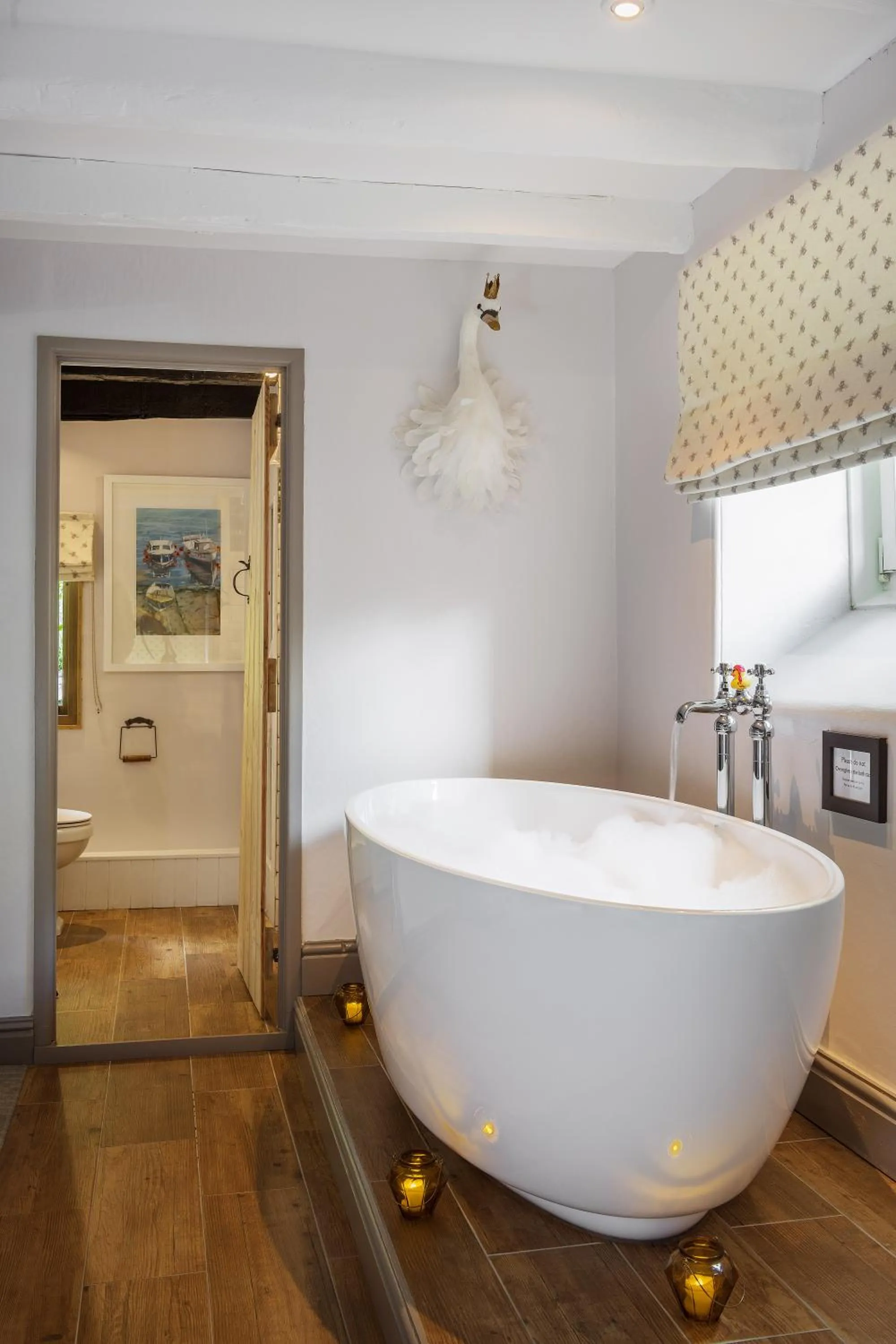 Bathroom in The Hideaway at Tregoose Old Mill