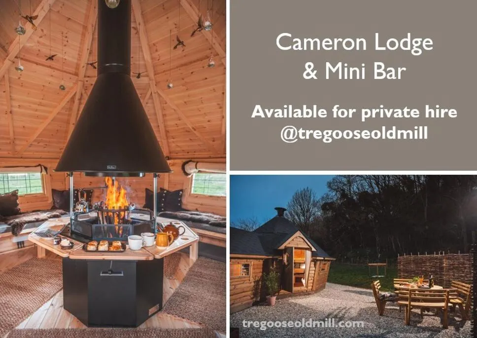 Dining area in The Hideaway & Spa Terrace at Tregoose Old Mill