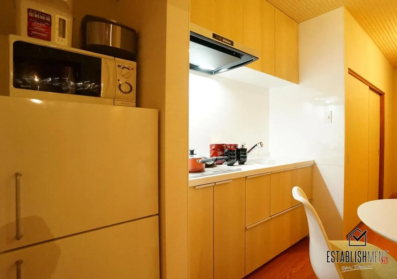 Kitchen or kitchenette in BEYOND HOTEL Takayama 1st