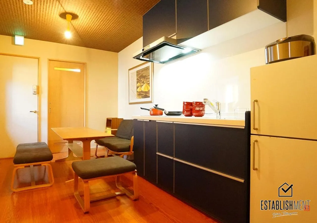 Kitchen or kitchenette in BEYOND HOTEL Takayama 1st