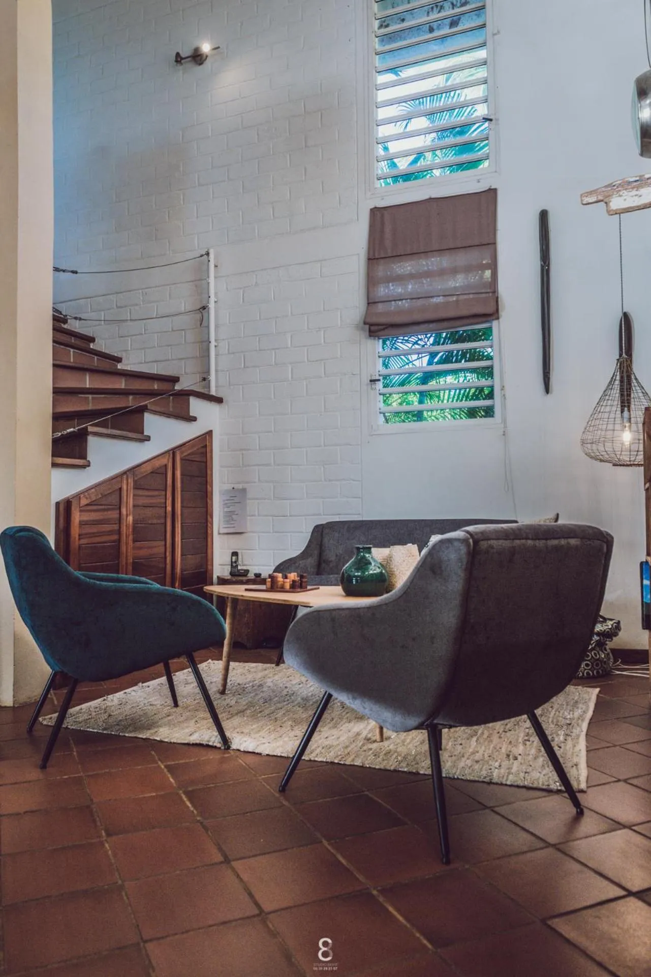 Seating area in Villa d’ô