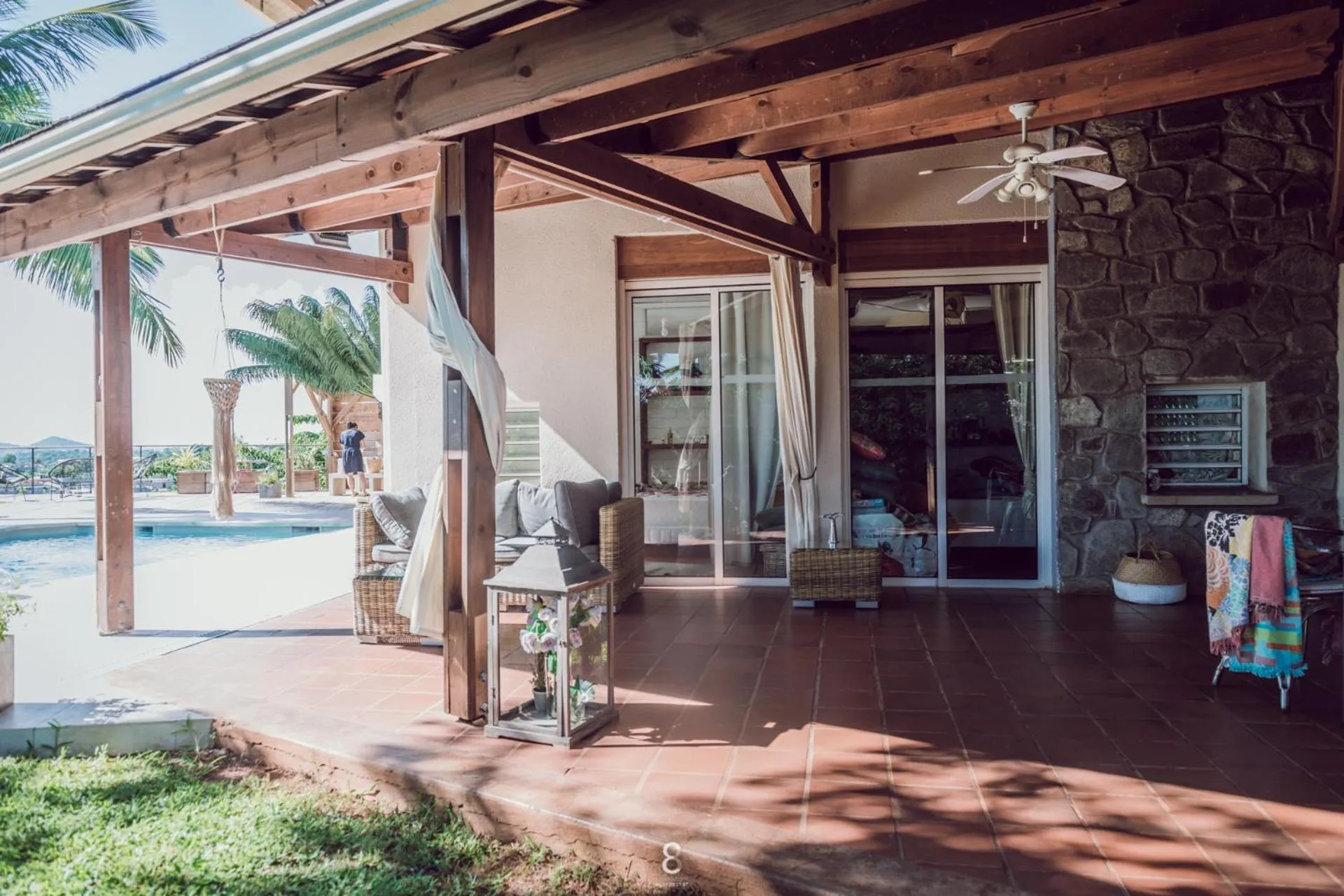 Patio in Villa d’ô