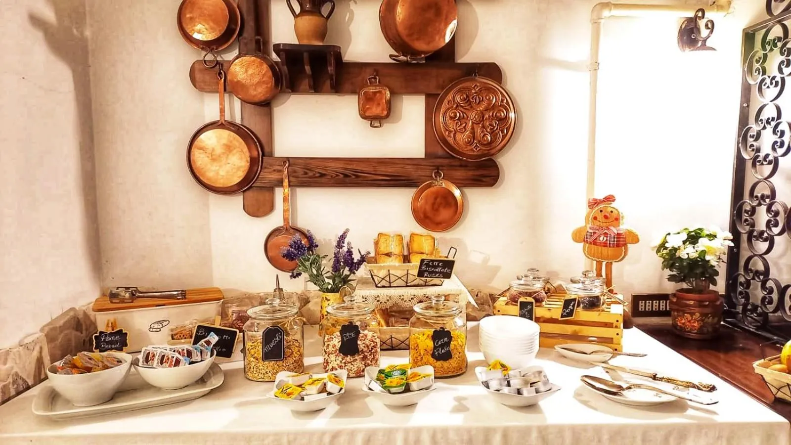 Food and drinks in Il Tempio di Morfeo