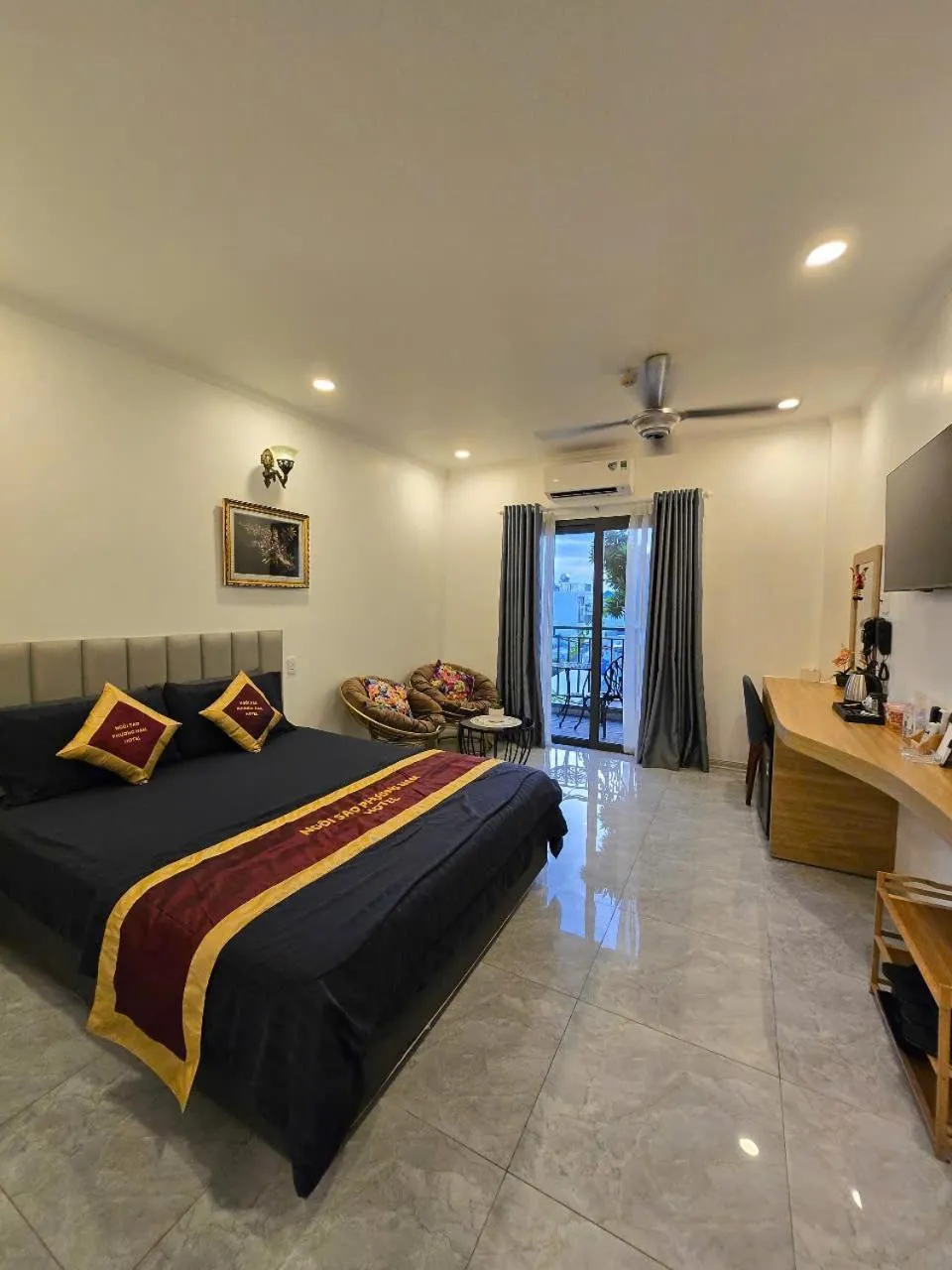 Bedroom, Bed in Ngoi Sao Phuong Nam Hotel