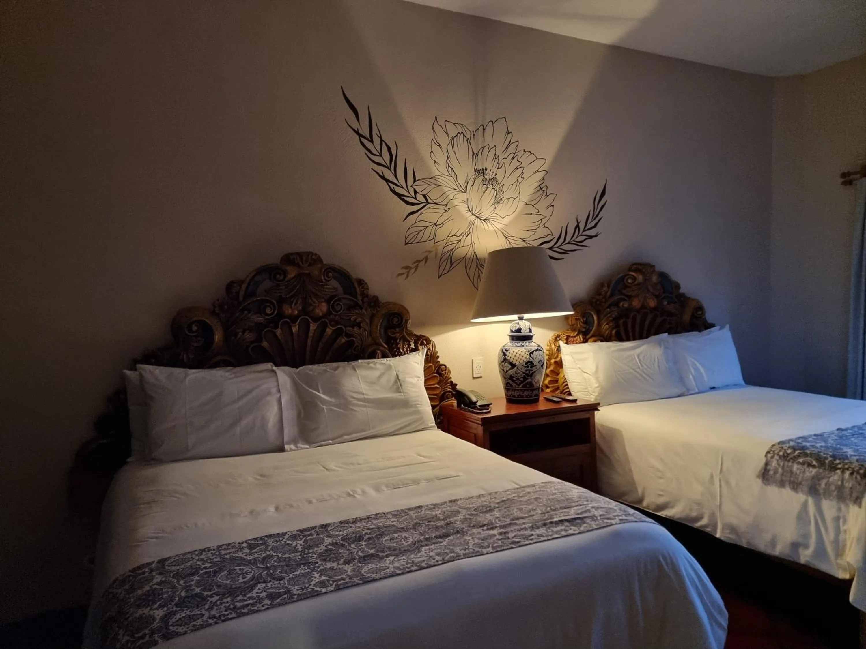 Bed in Hacienda de las Flores