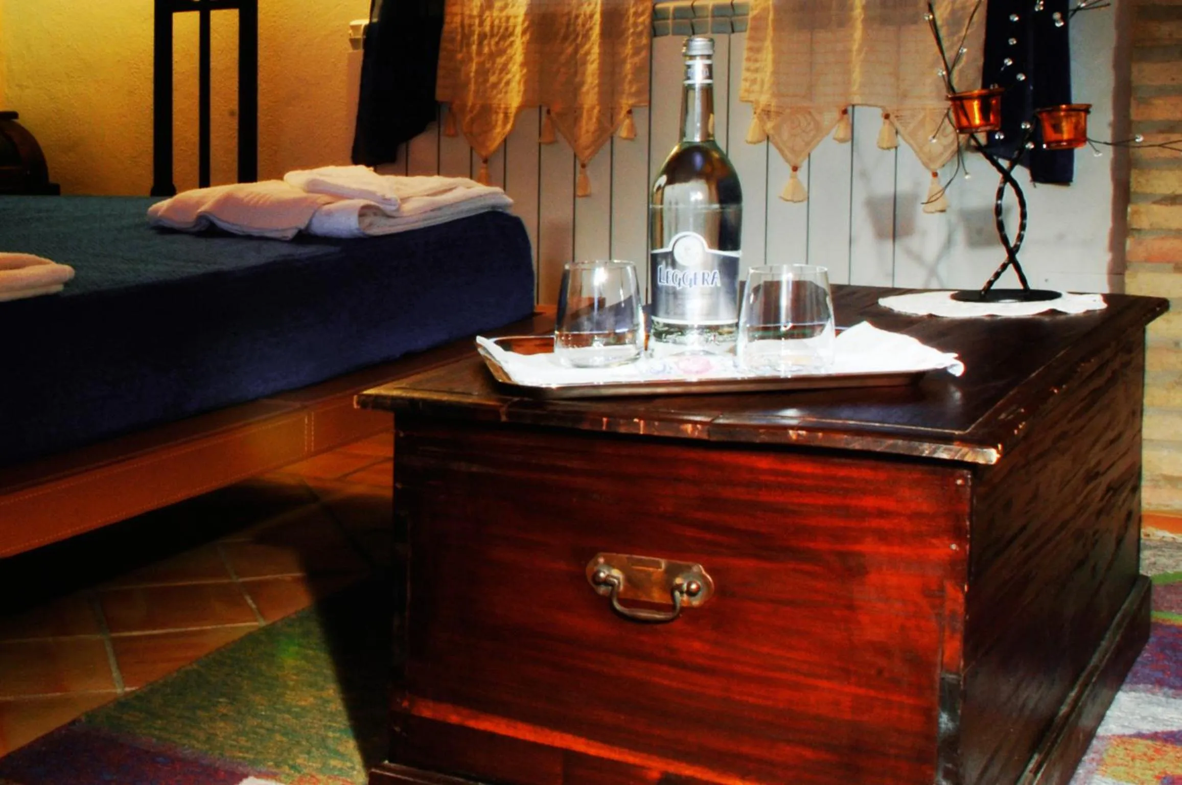 Photo of the whole room, Bed in La Casa sulla Collina d'Oro