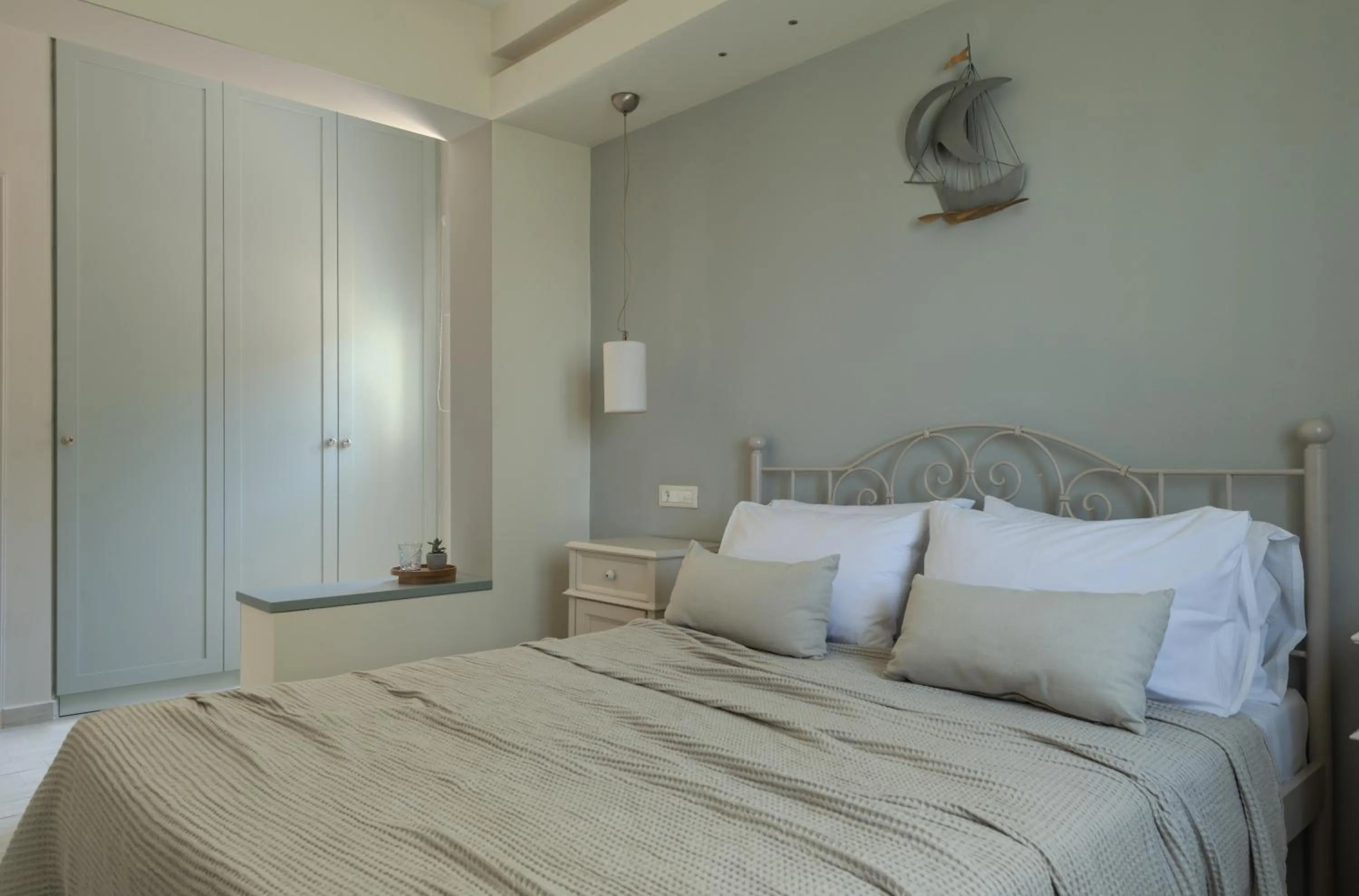 Bedroom, Bed in Erietta Aparthotel