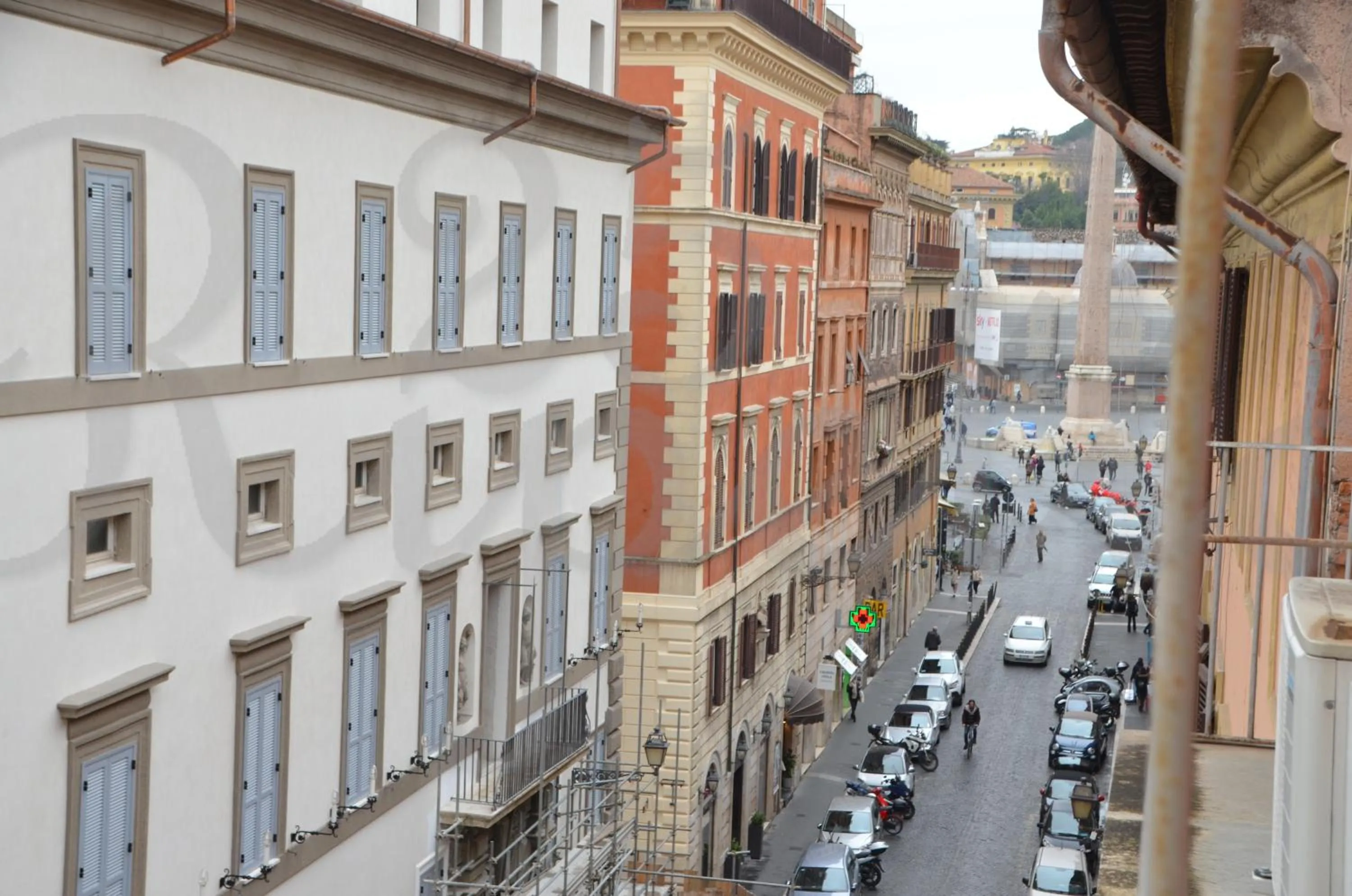 City view in Ripetta 25 Prestige Rooms