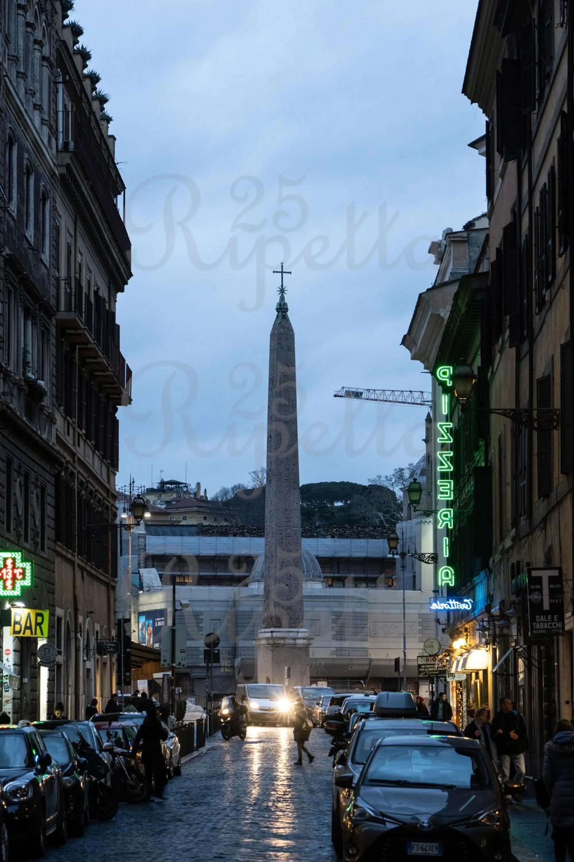 Street view in Ripetta 25 Prestige Rooms