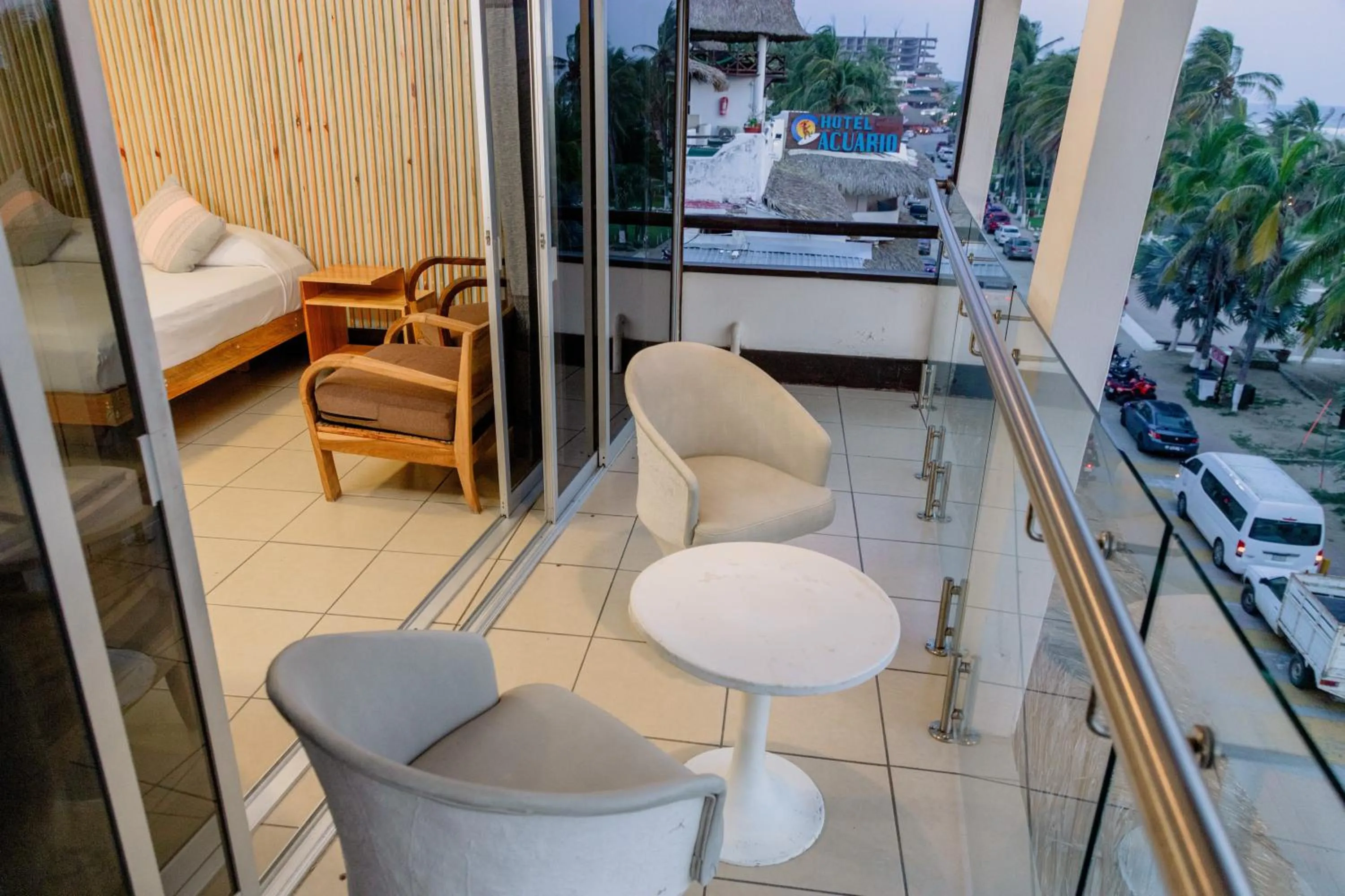 Balcony/Terrace in Bungalows Zicatela