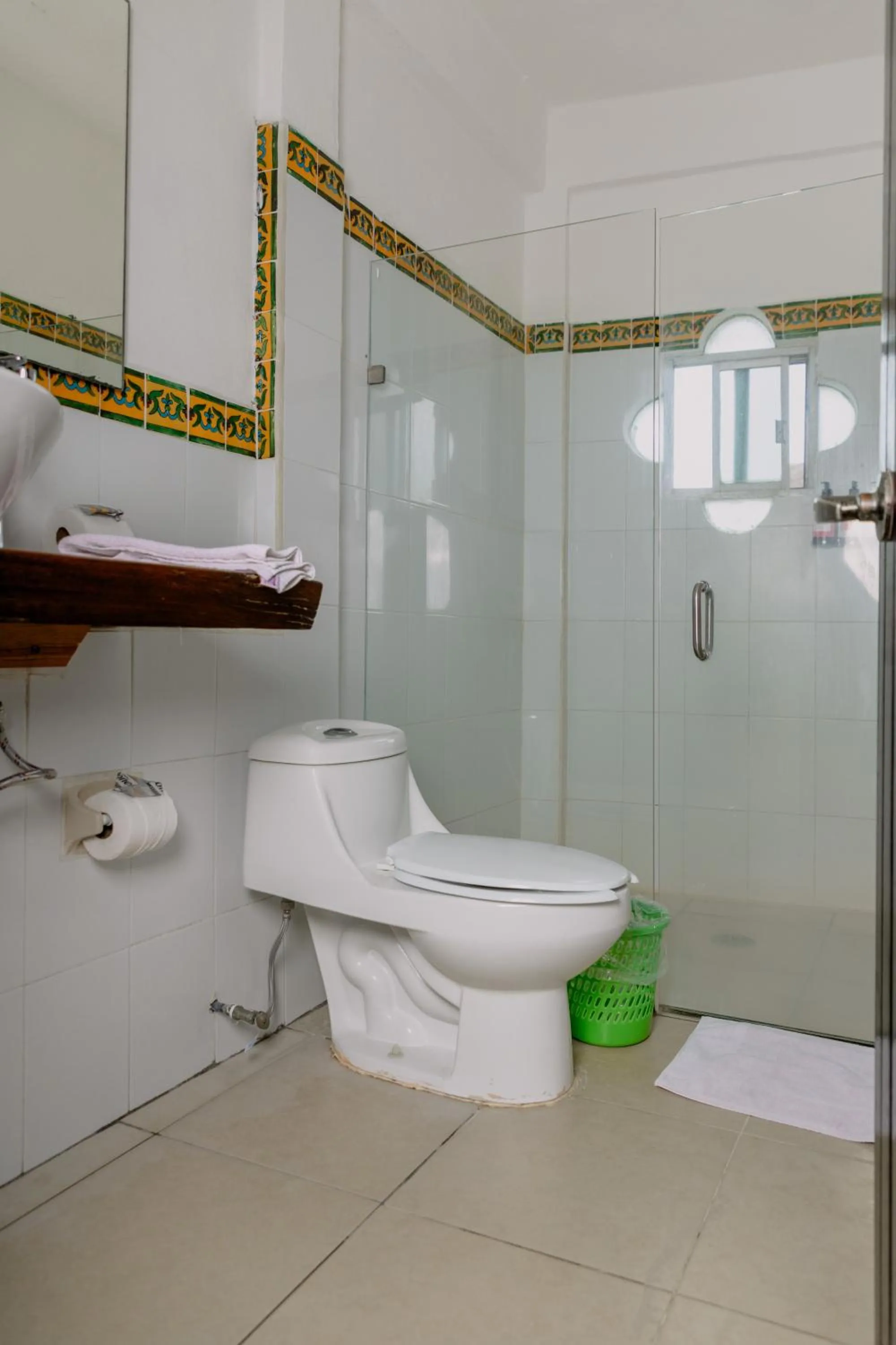 Shower in Bungalows Zicatela