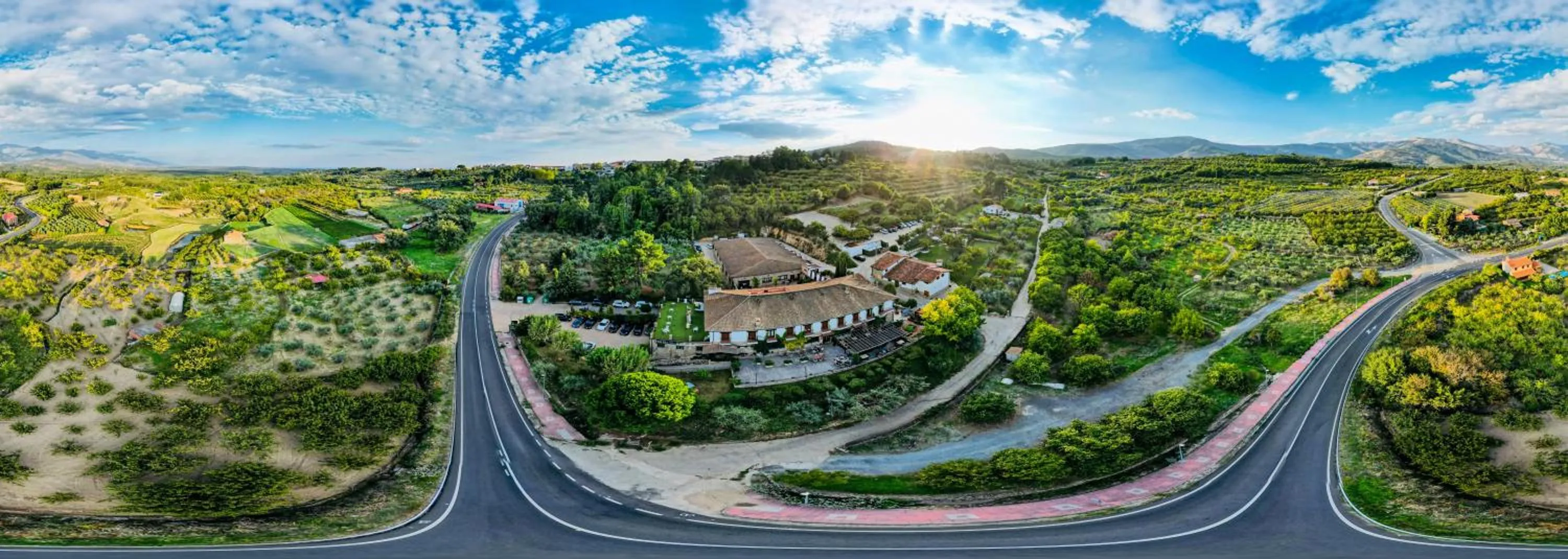 Bird's eye view in Villa Xarahiz