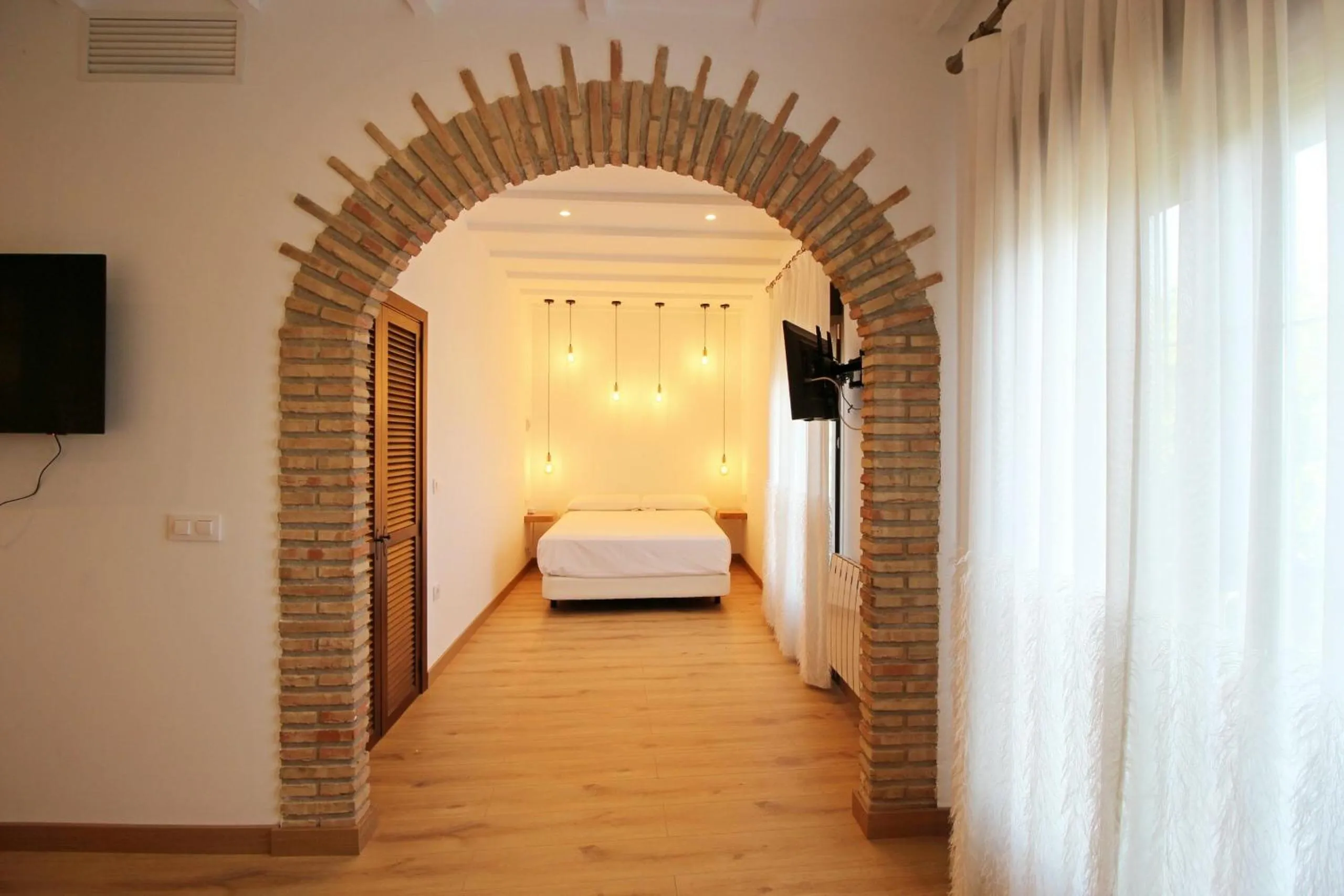 Photo of the whole room, Bed in Villa Xarahiz