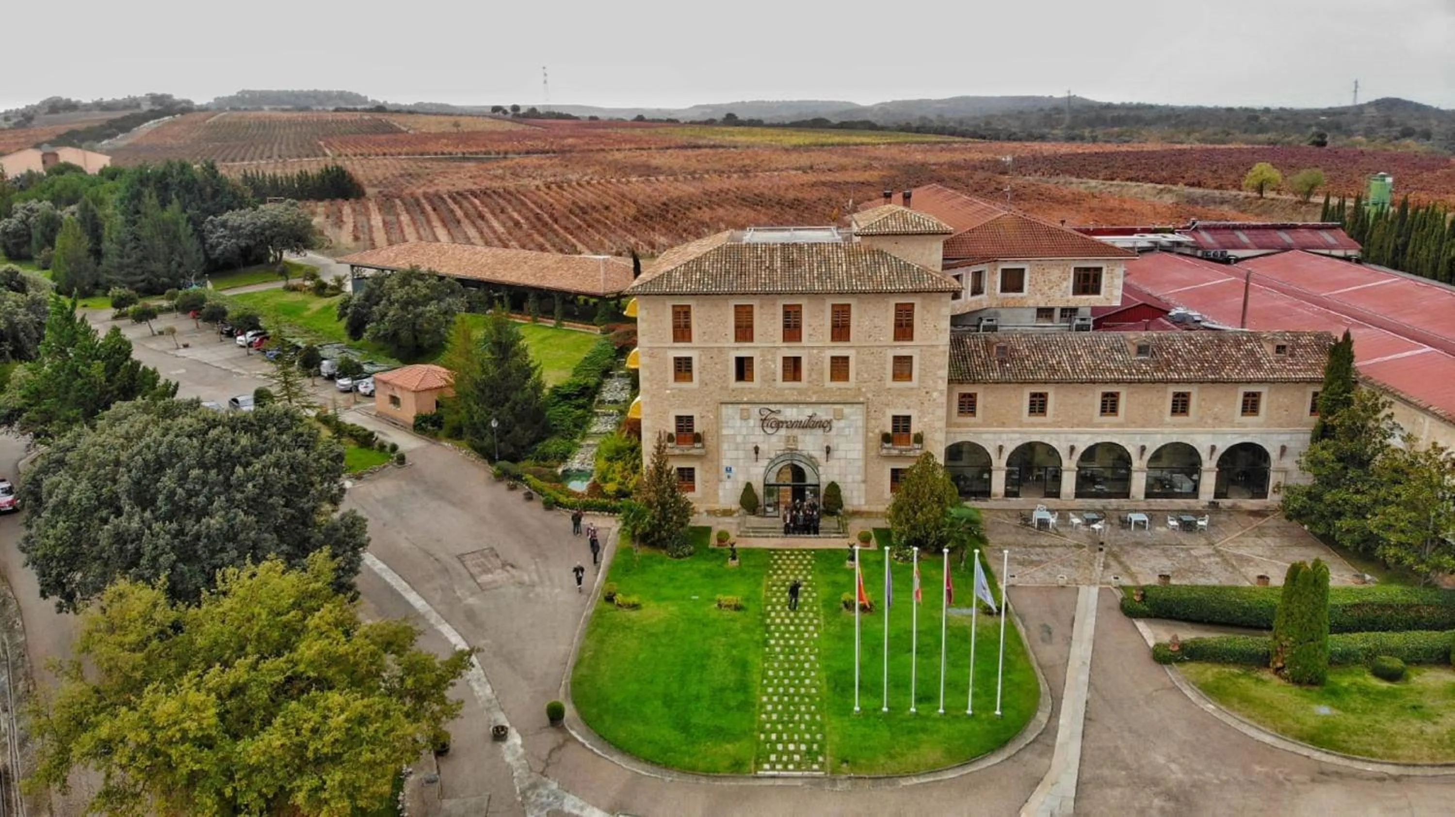 Bird's eye view in Hotel Torremilanos