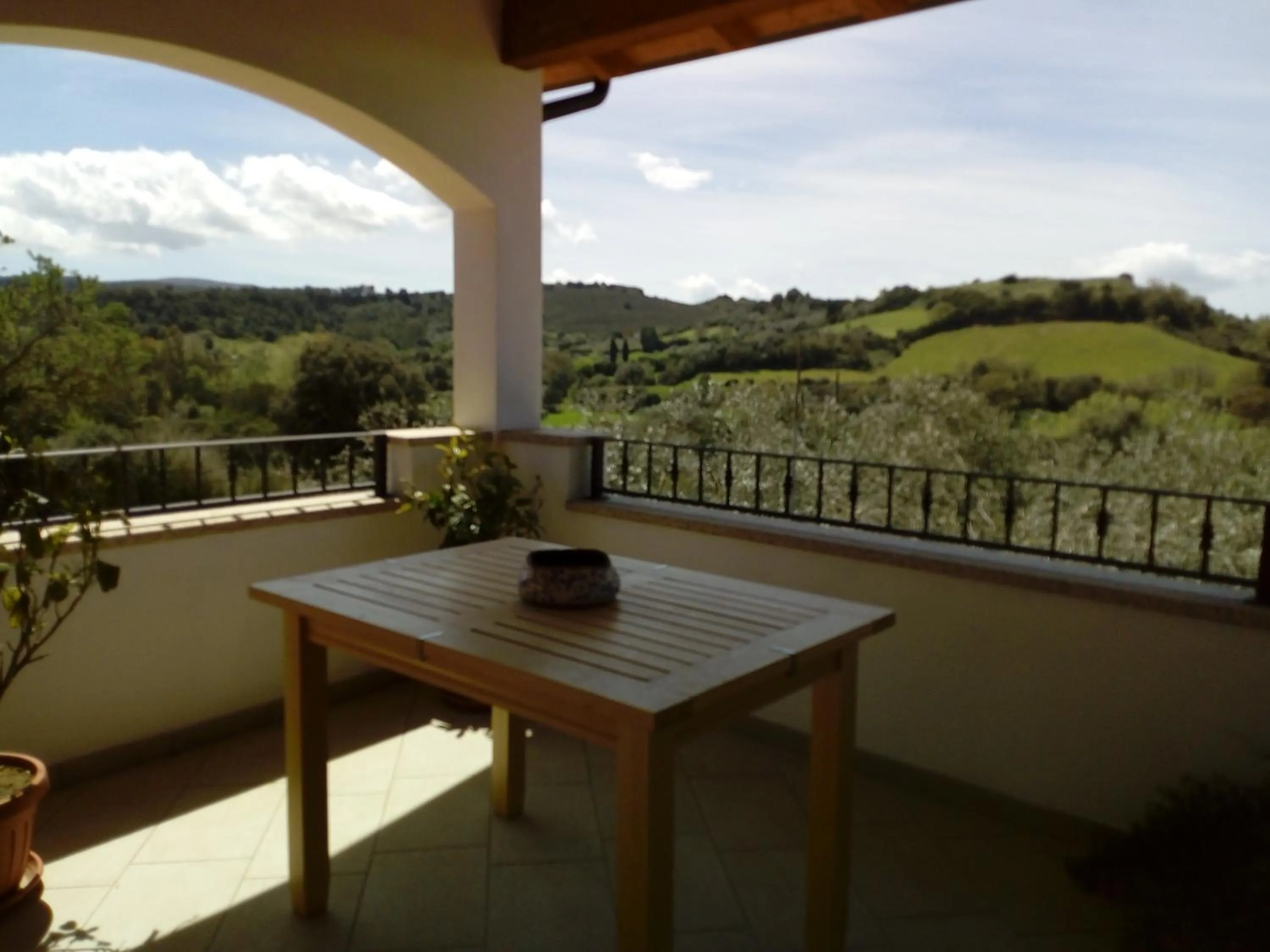 Balcony/Terrace in B&B PIBITZOI
