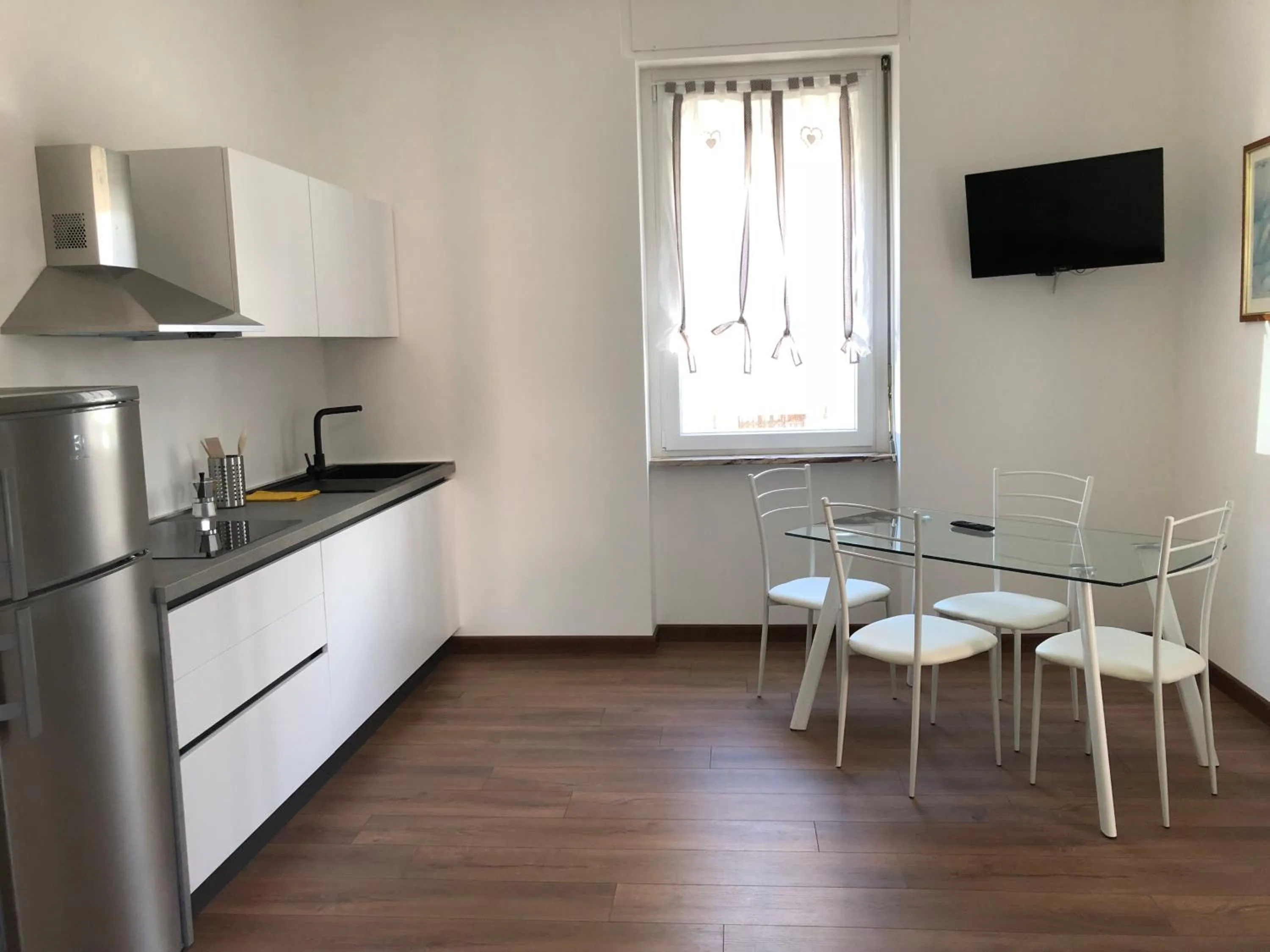 Kitchen or kitchenette in Hotel La Fontana