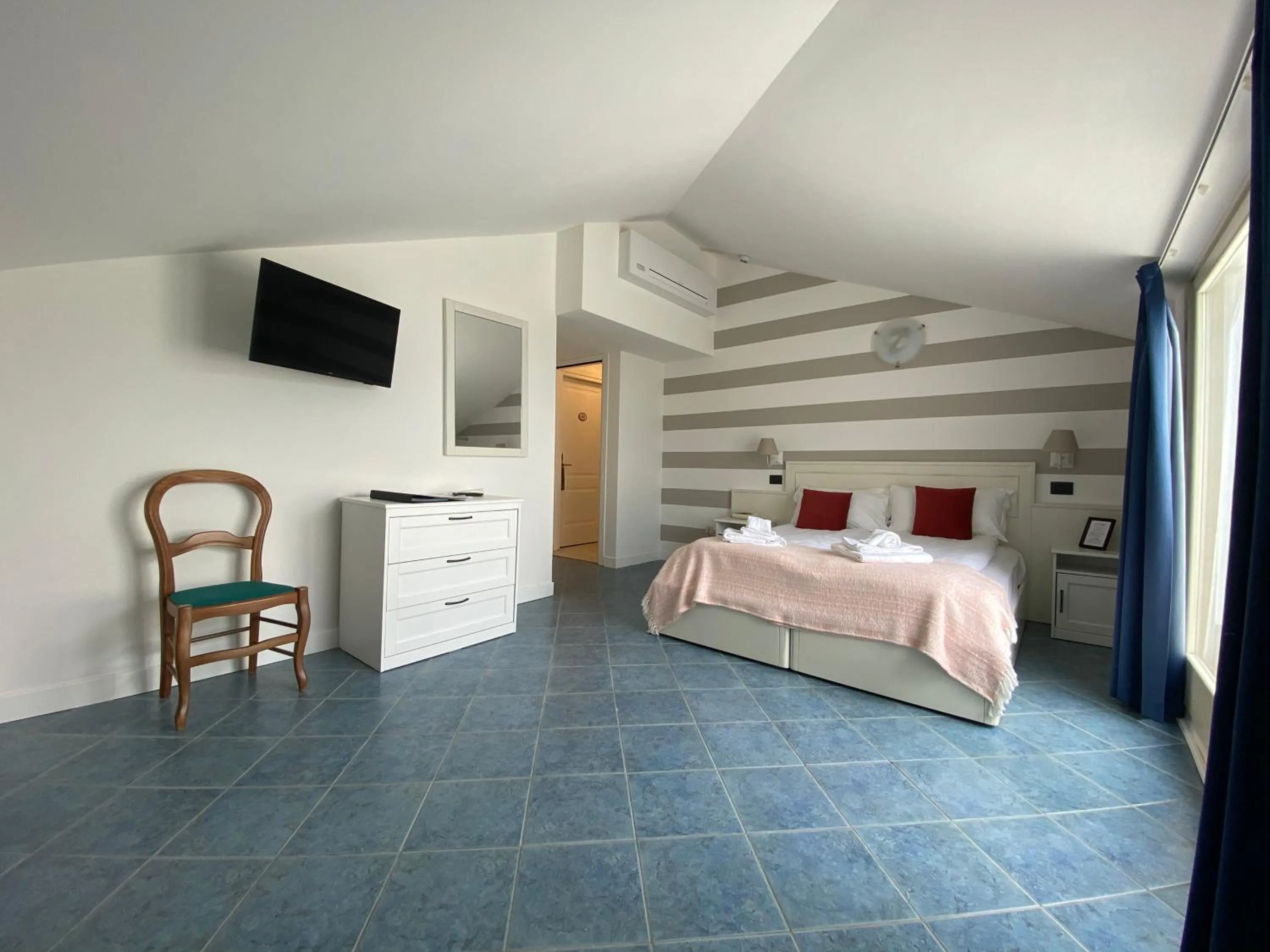 Bed in Hotel La Fontana