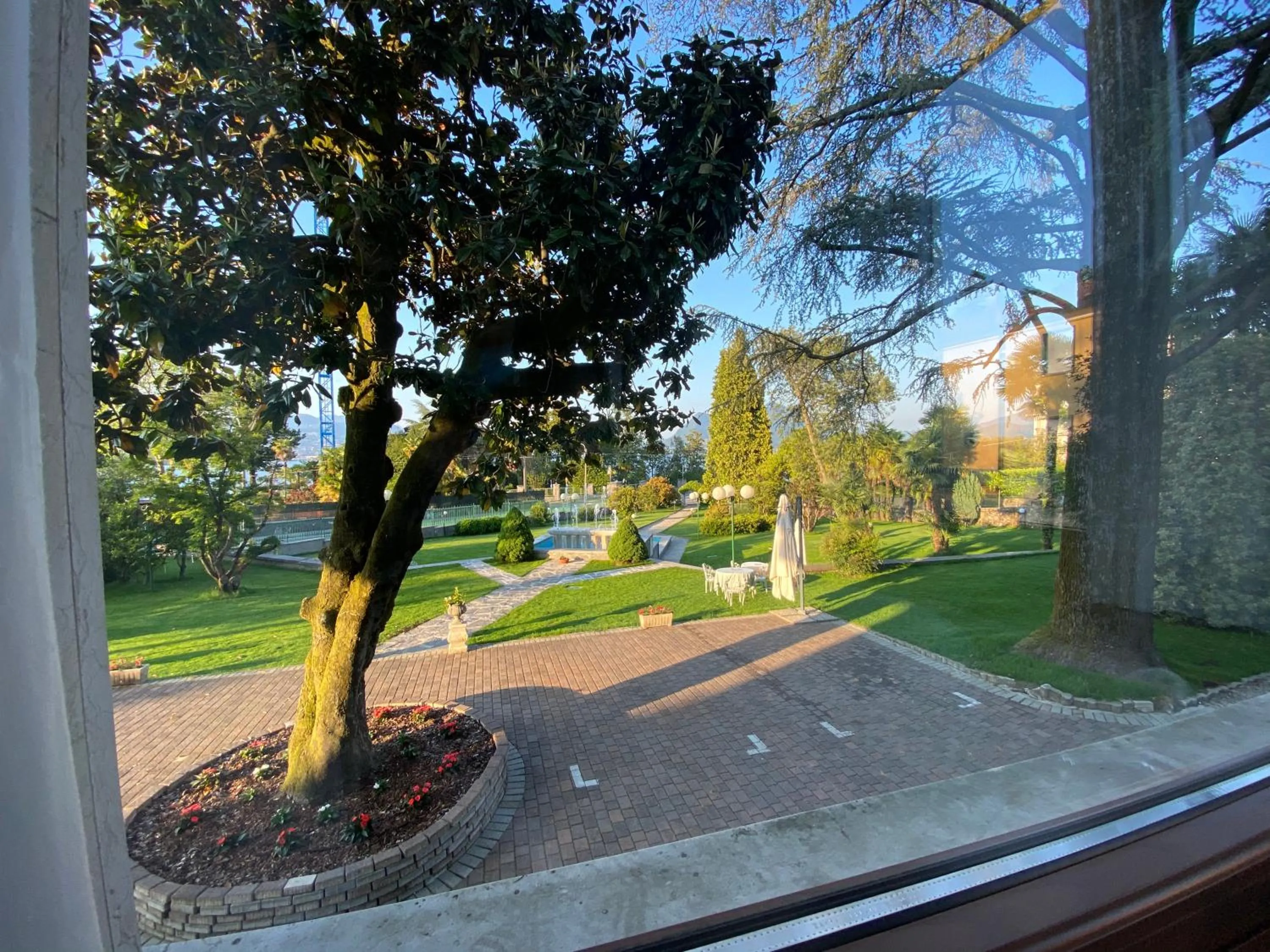 Garden in Hotel La Fontana
