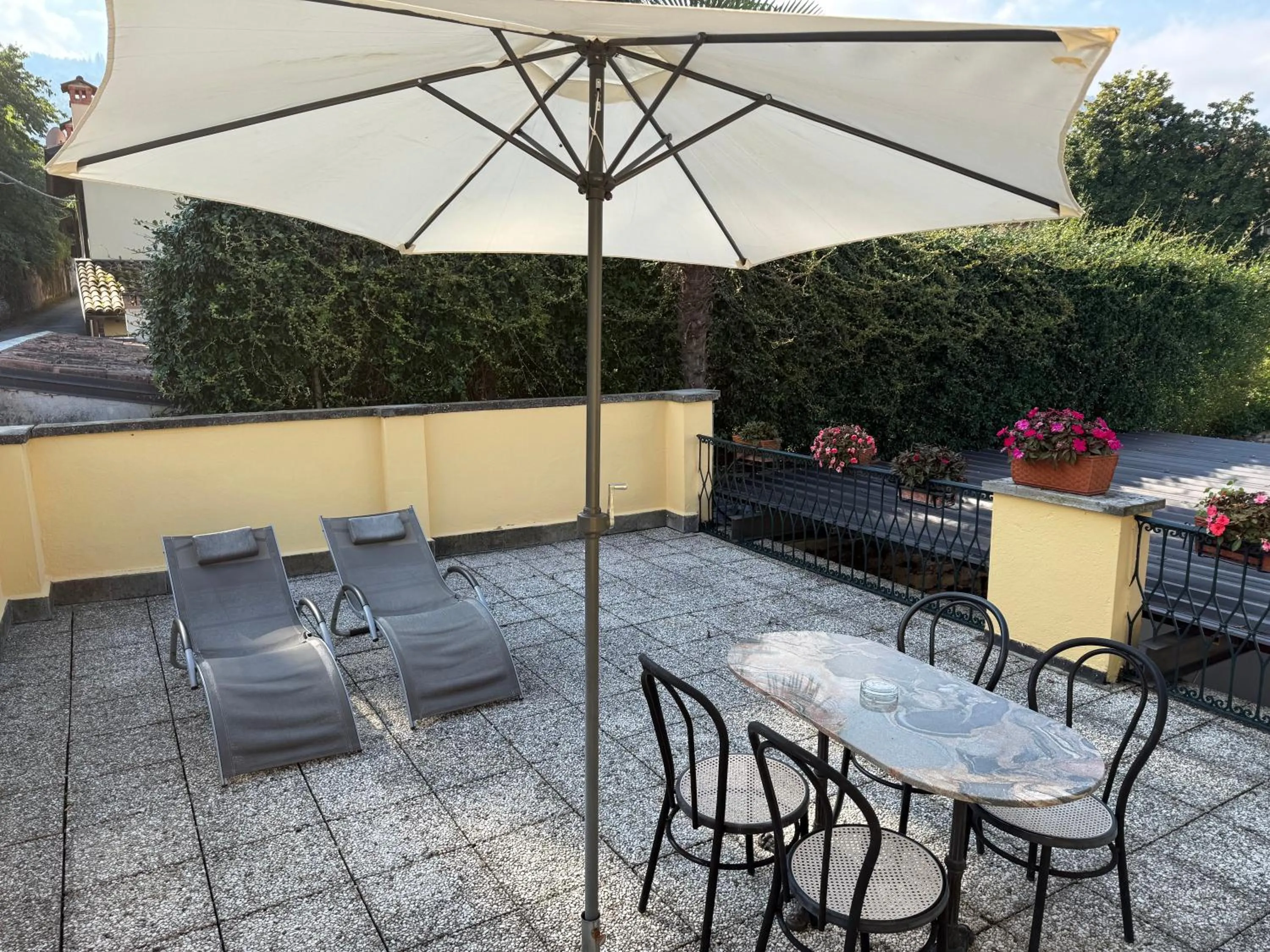 Balcony/Terrace in Hotel La Fontana