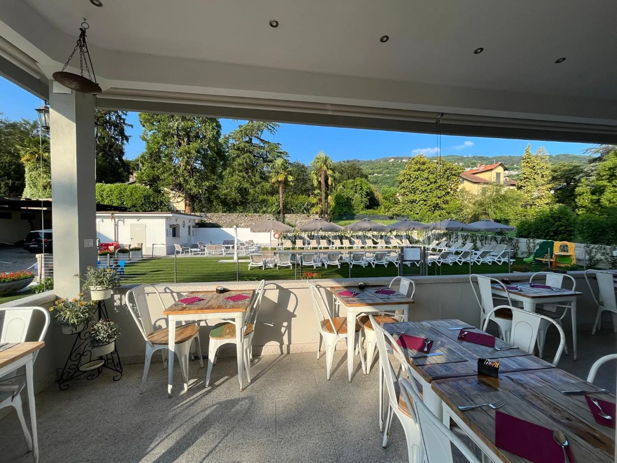 Balcony/Terrace in Hotel La Fontana