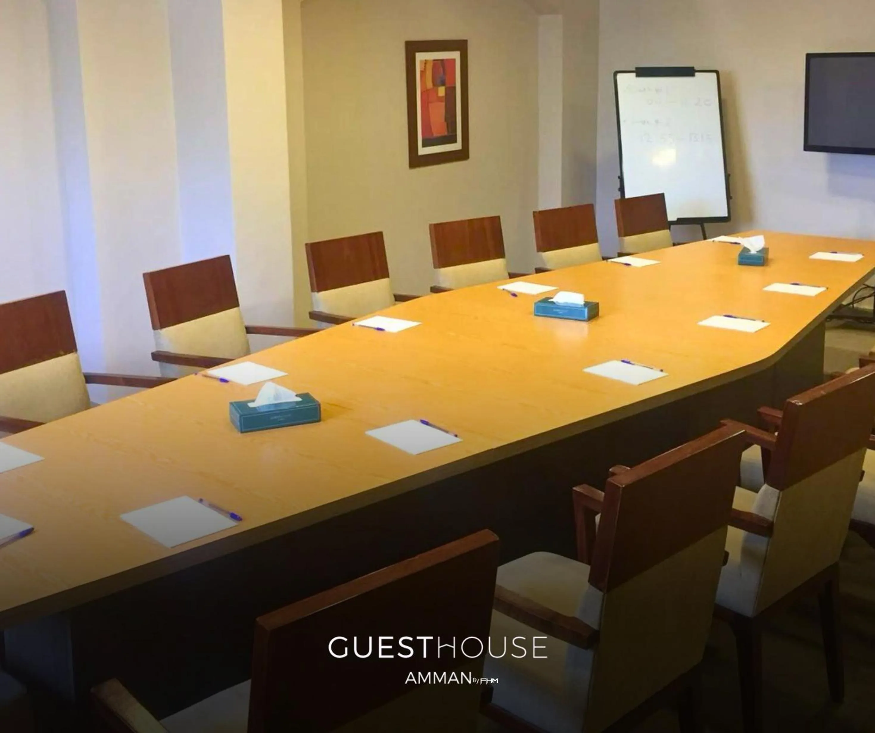 Meeting/conference room in Guest House Hotel Amman by FHM