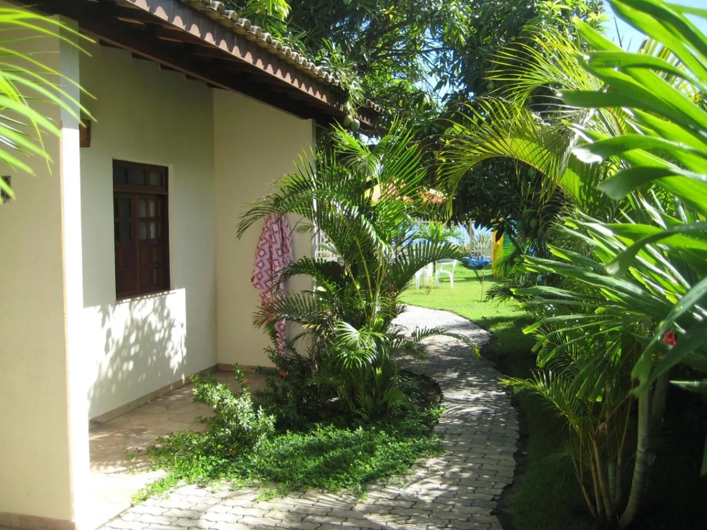 Balcony/Terrace in Pousada Tropicalia