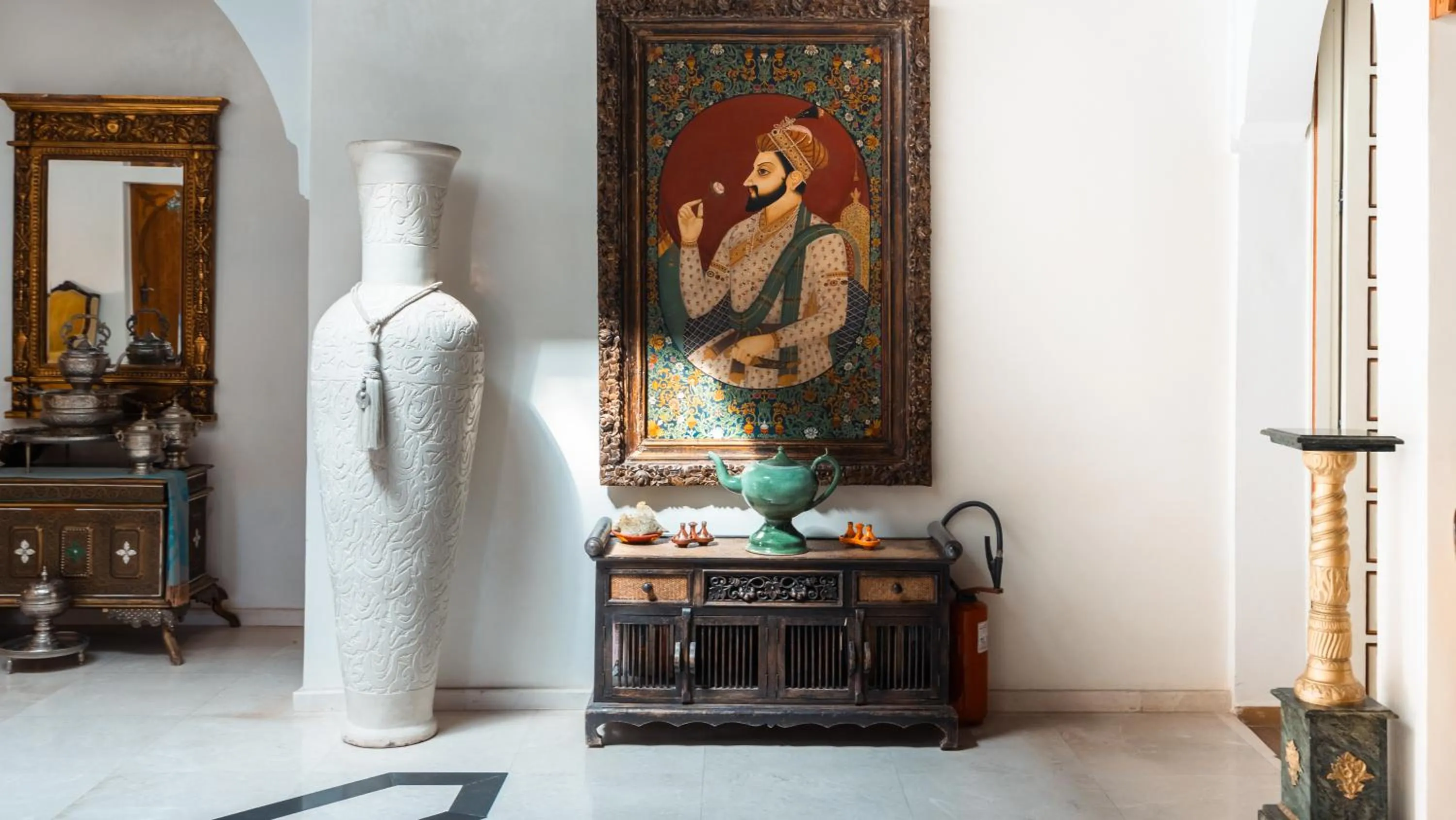 Decorative detail in Albakech Boutique Hôtel & Spa