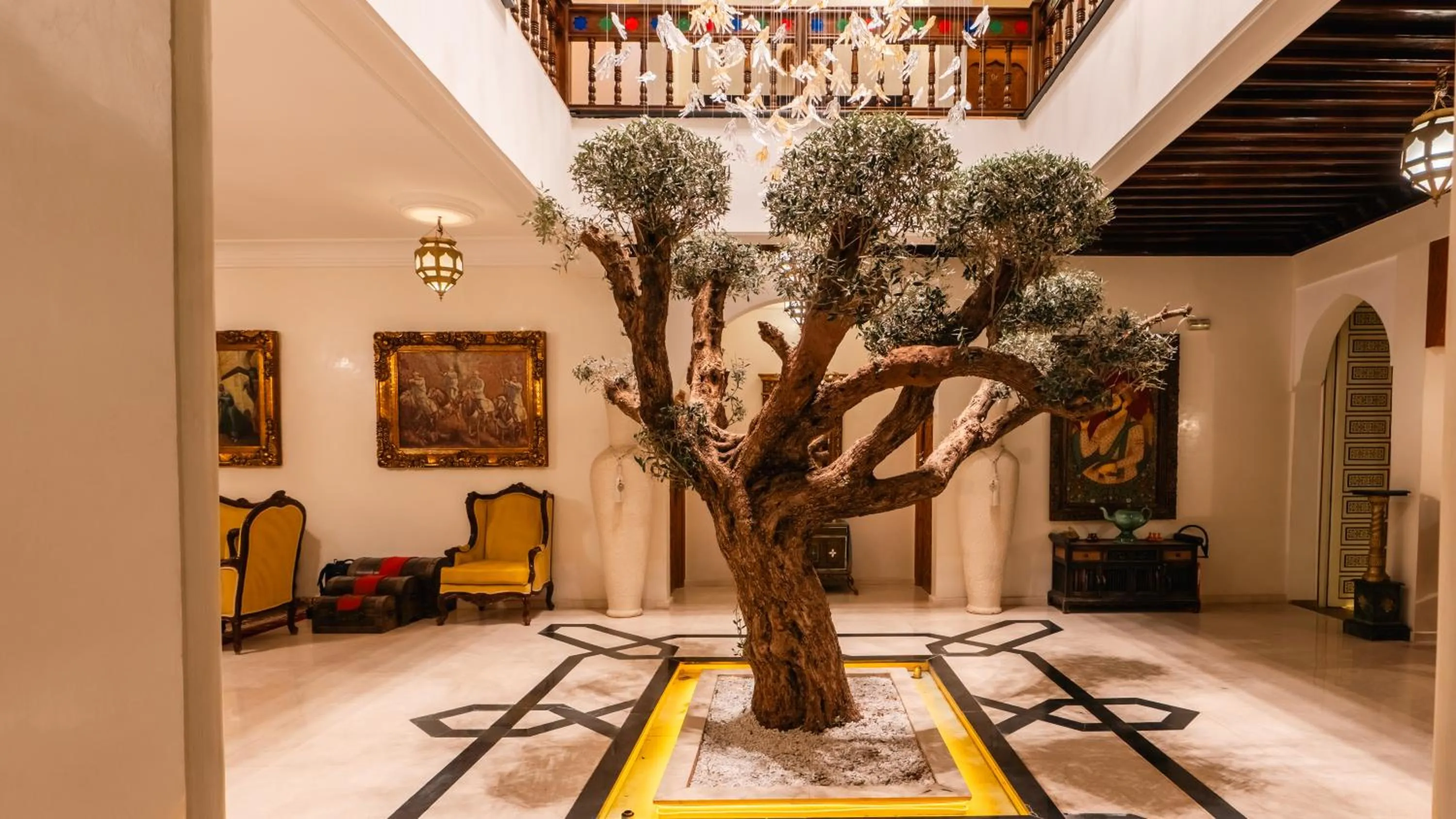 Living room in Albakech Boutique Hôtel & Spa