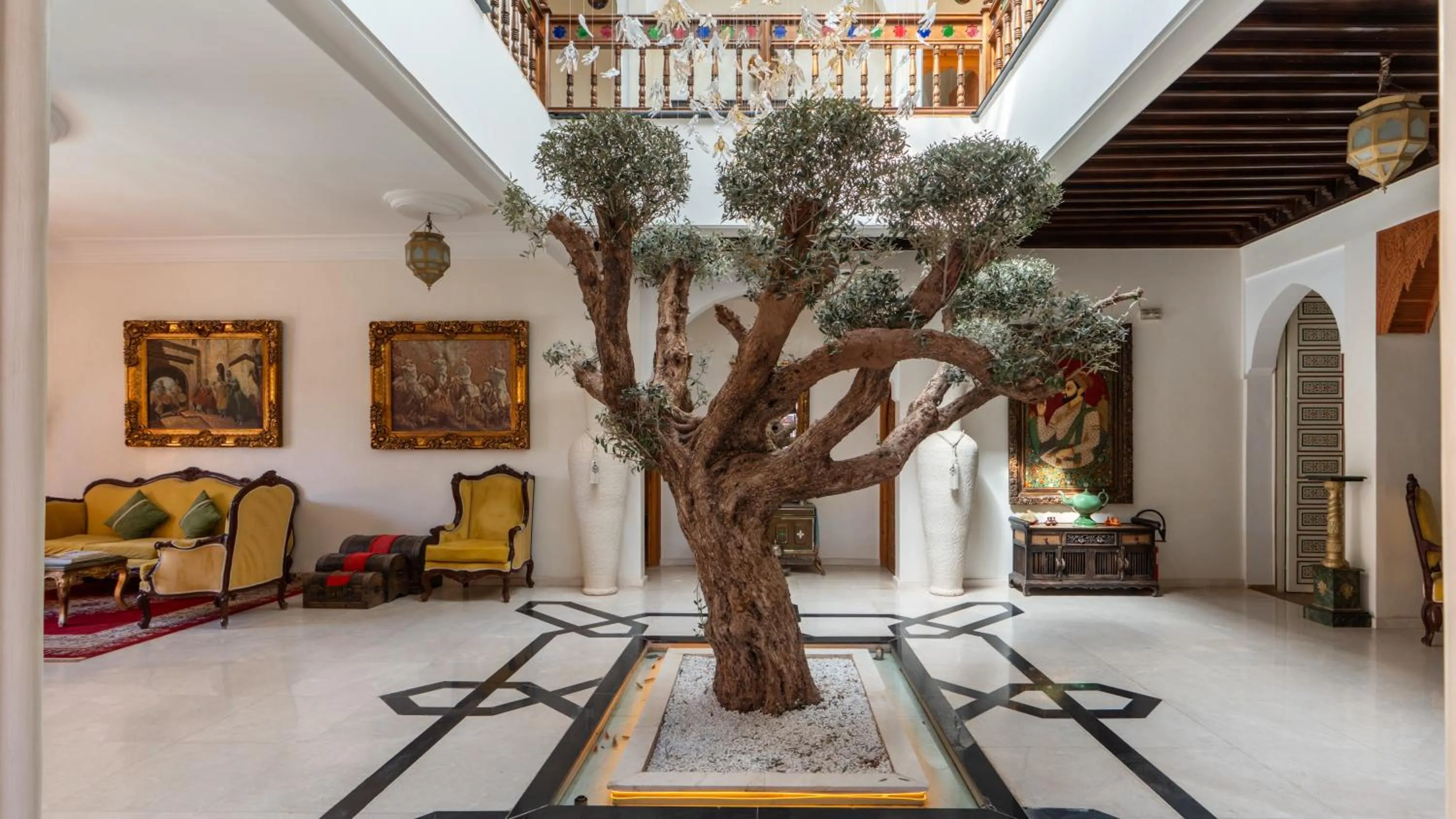 Living room in Albakech Boutique Hôtel & Spa