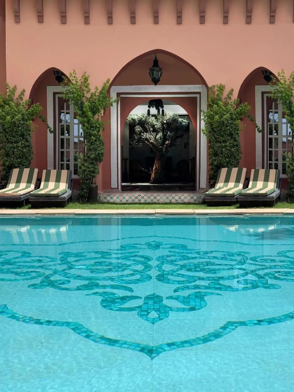 Swimming pool in Albakech Boutique Hôtel & Spa