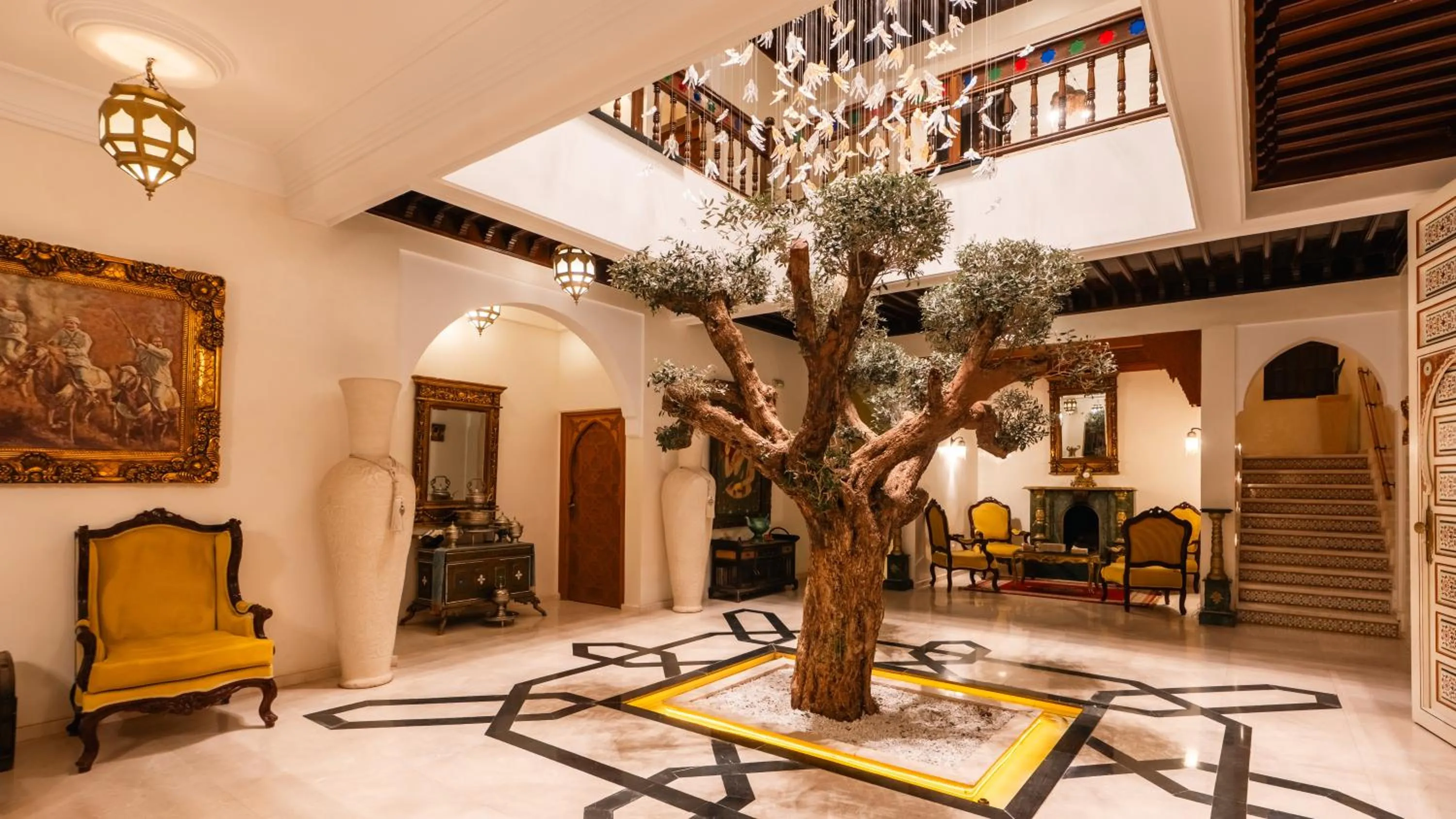 Living room in Albakech Boutique Hôtel & Spa
