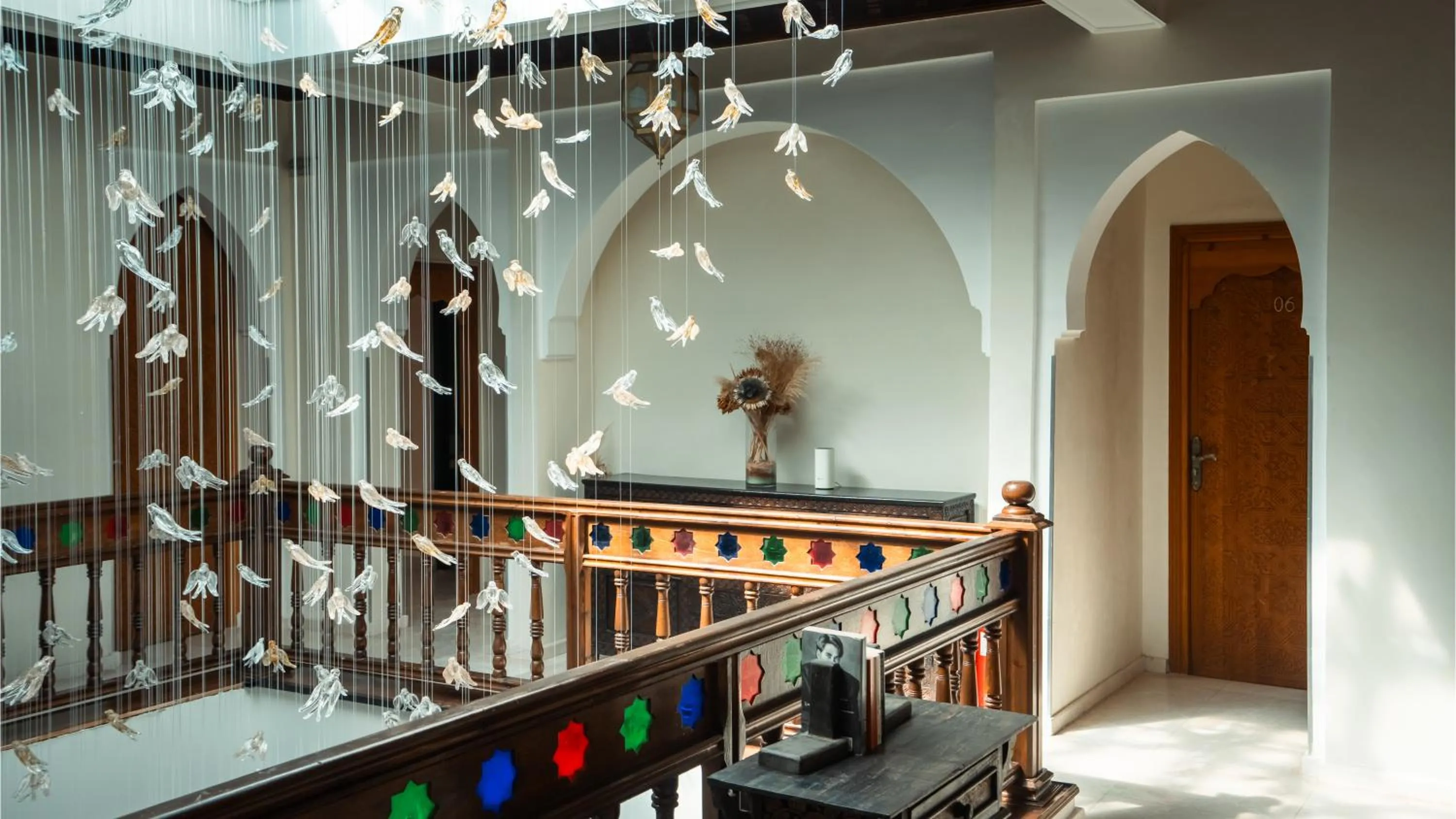 Decorative detail in Albakech Boutique Hôtel & Spa