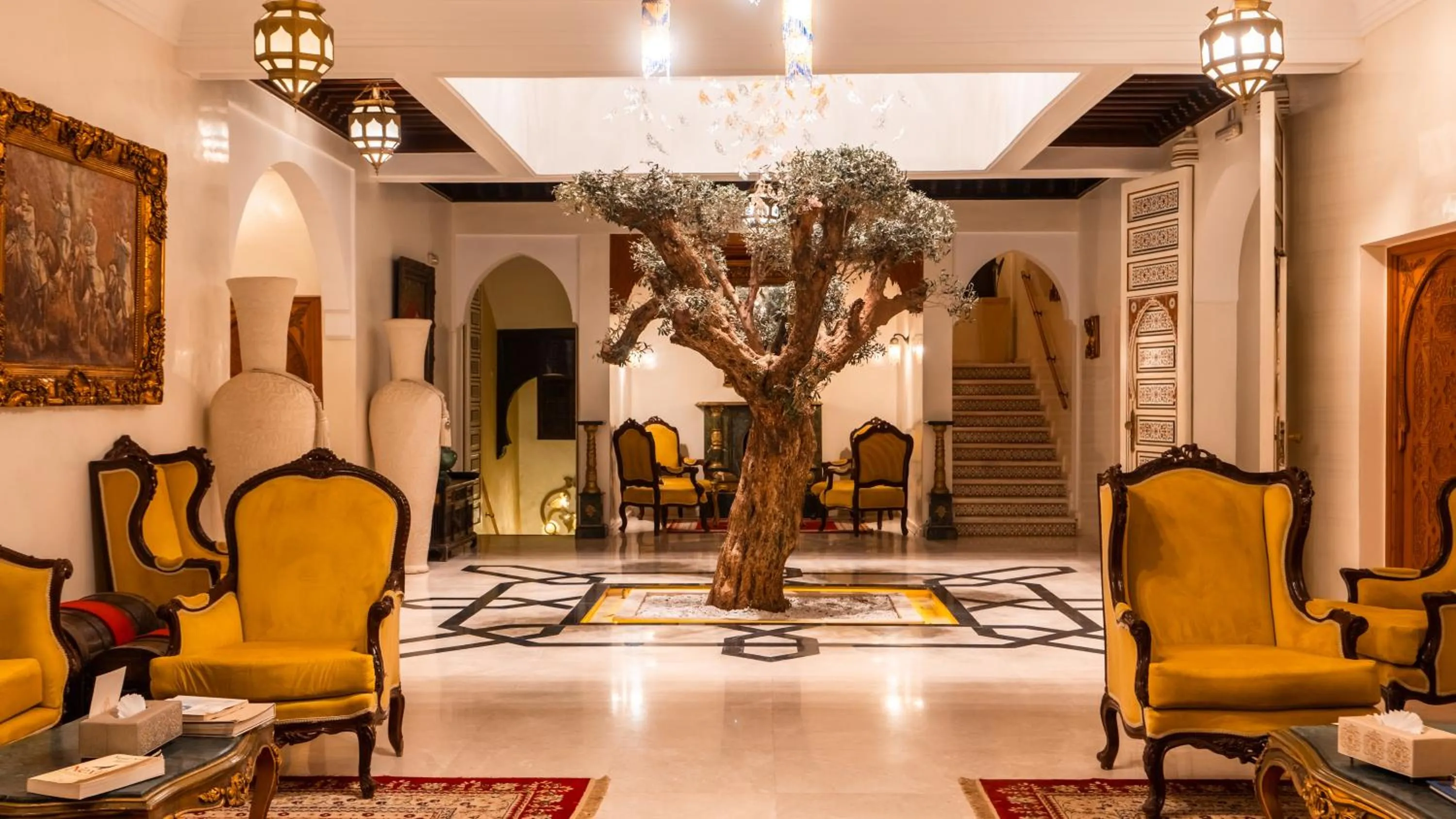 Living room in Albakech Boutique Hôtel & Spa