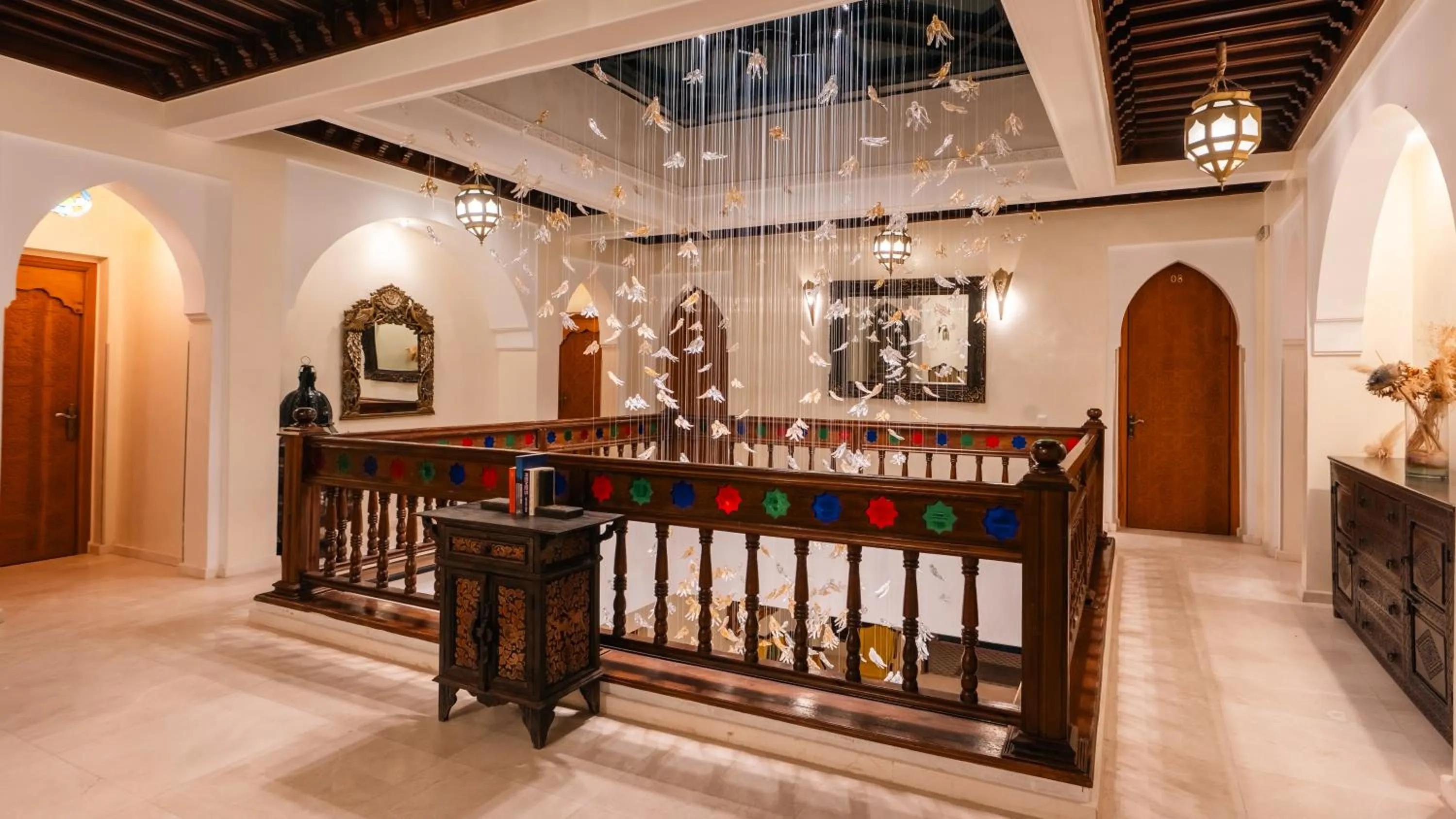 Decorative detail in Albakech Boutique Hôtel & Spa