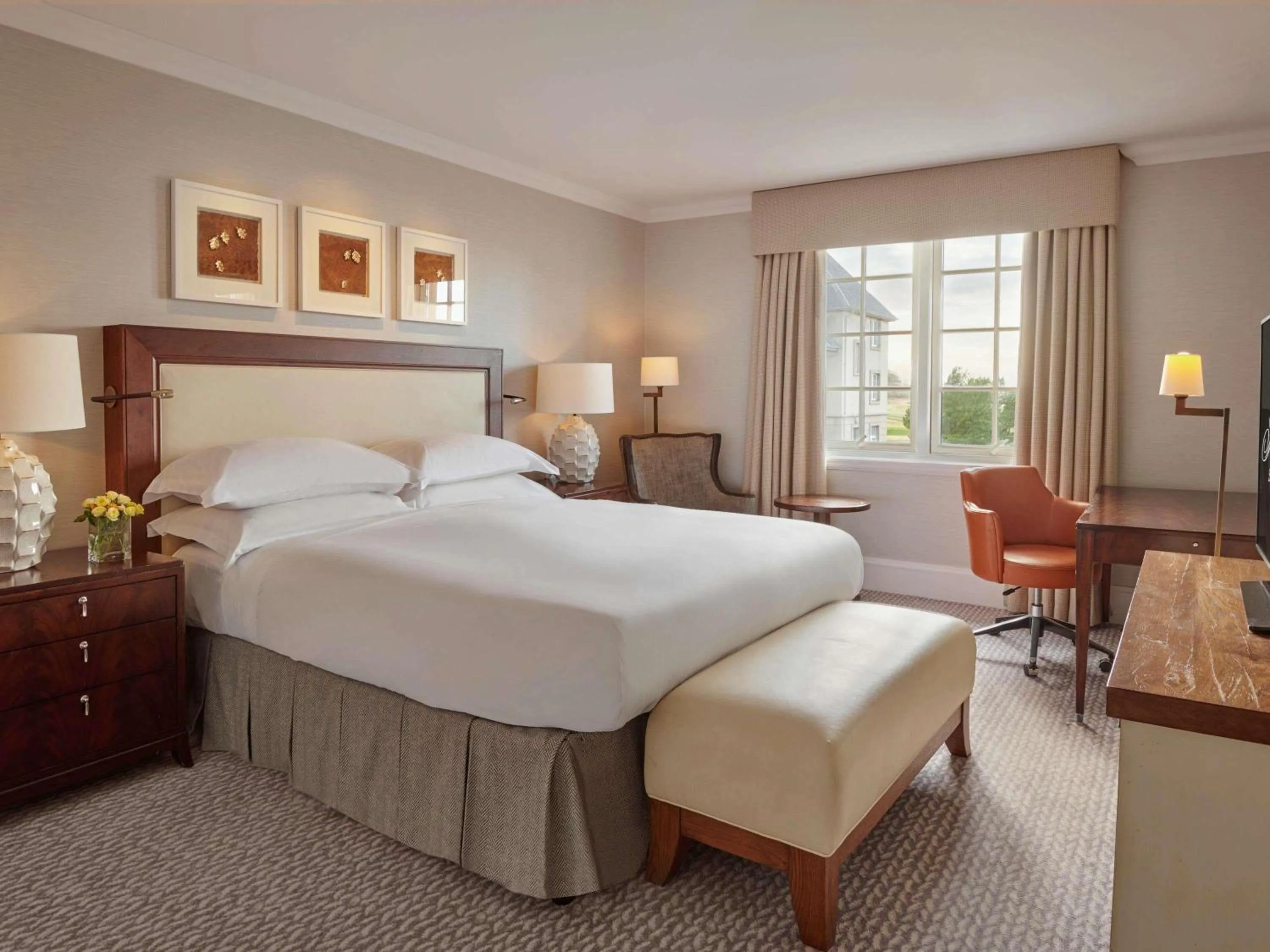 Bedroom, Bed in Fairmont St Andrews, Scotland