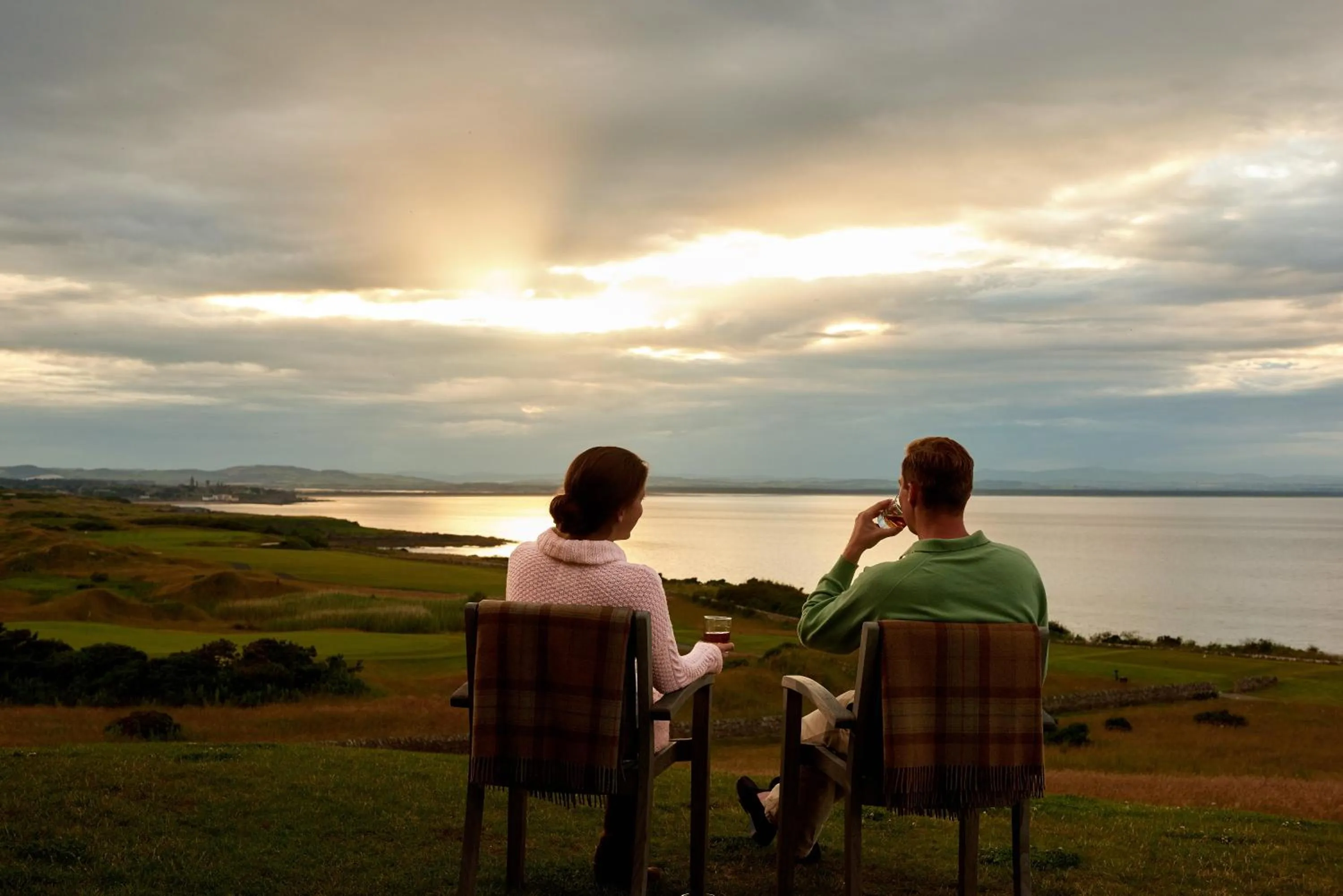 Natural landscape in Fairmont St Andrews, Scotland