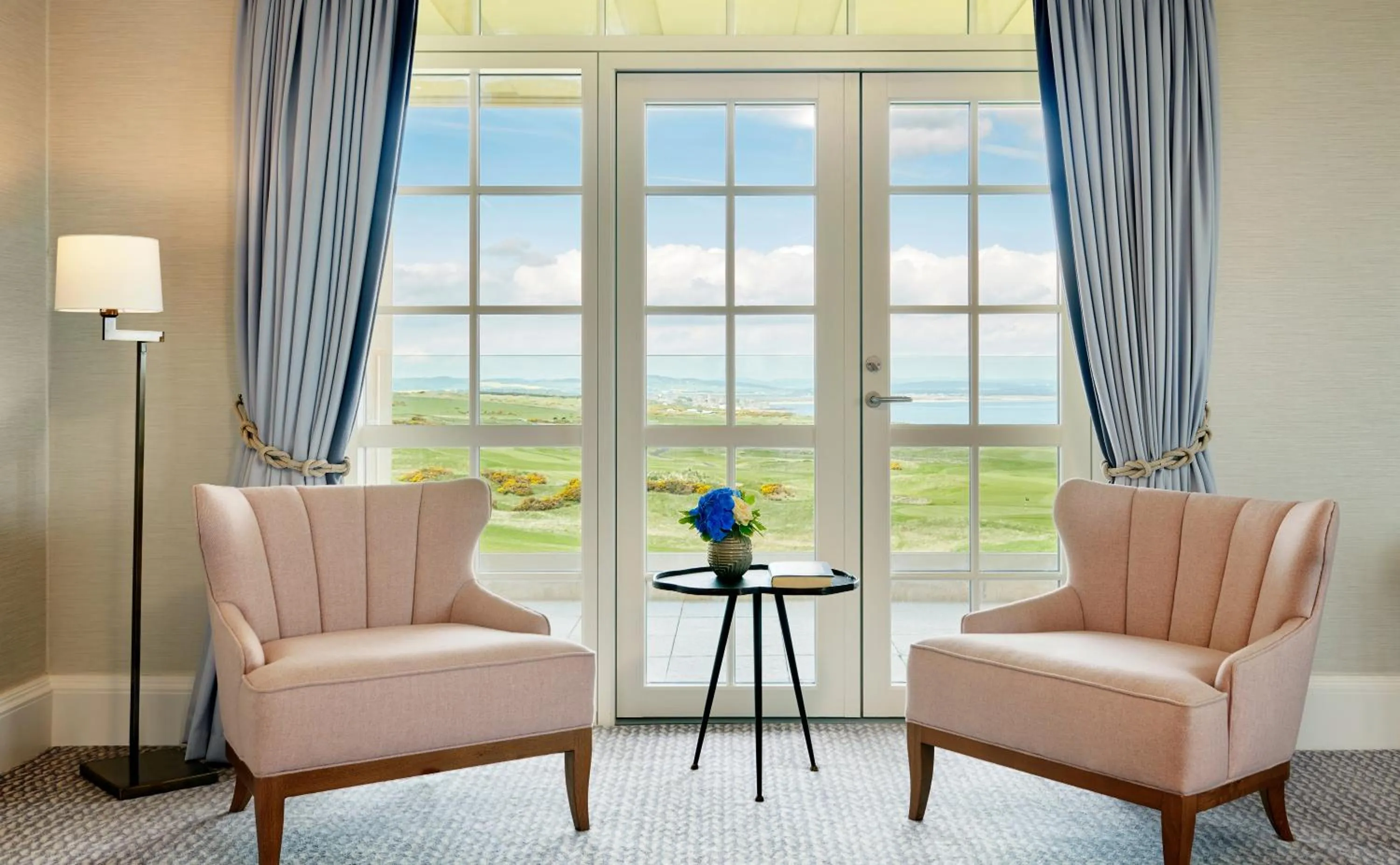 Seating area in Fairmont St Andrews, Scotland