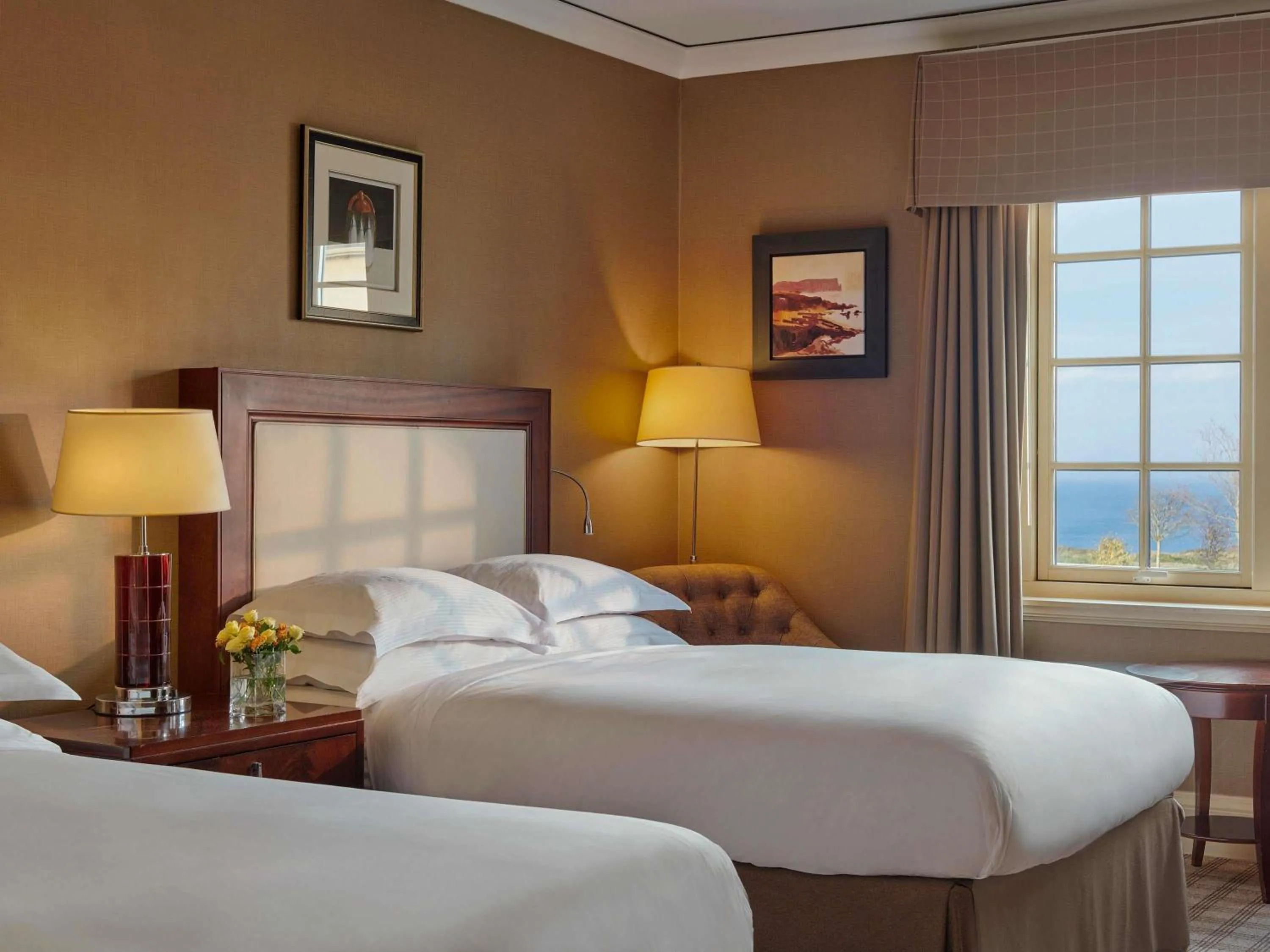 Bedroom, Bed in Fairmont St Andrews, Scotland