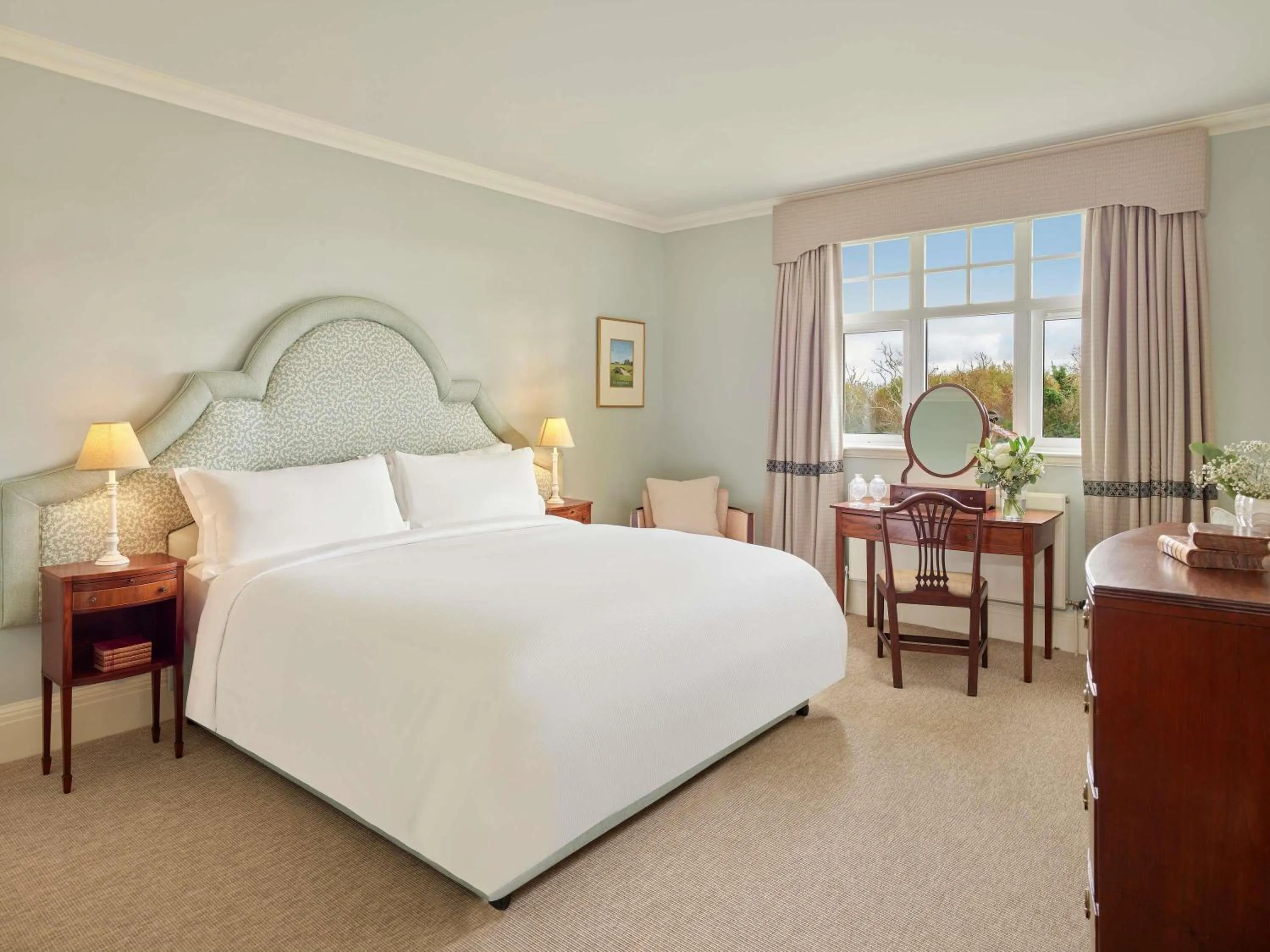 Bedroom, Bed in Fairmont St Andrews, Scotland