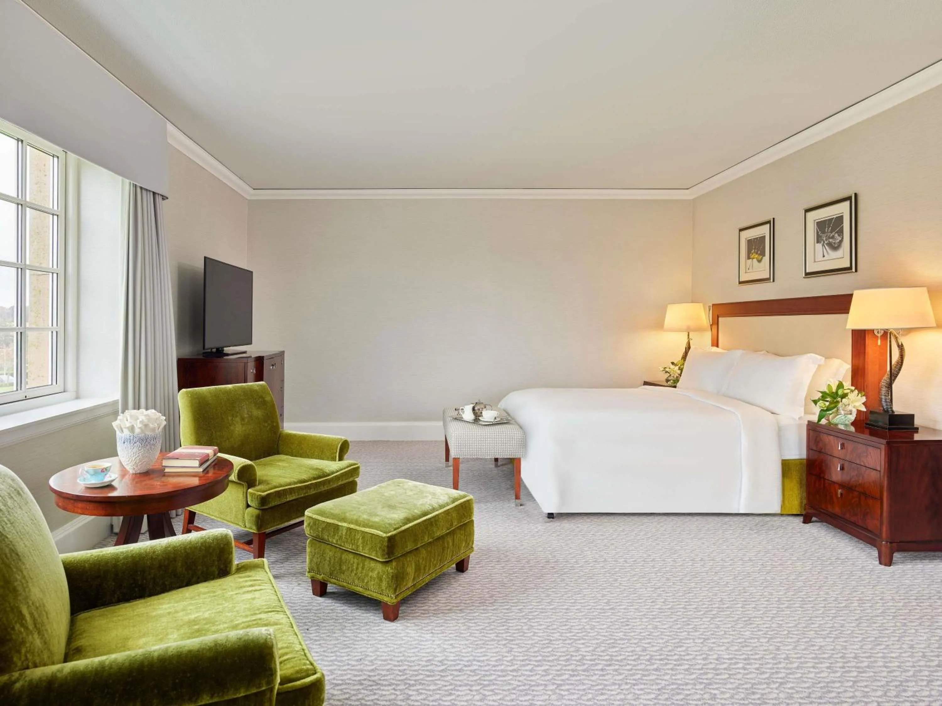 Bedroom, Bed in Fairmont St Andrews, Scotland