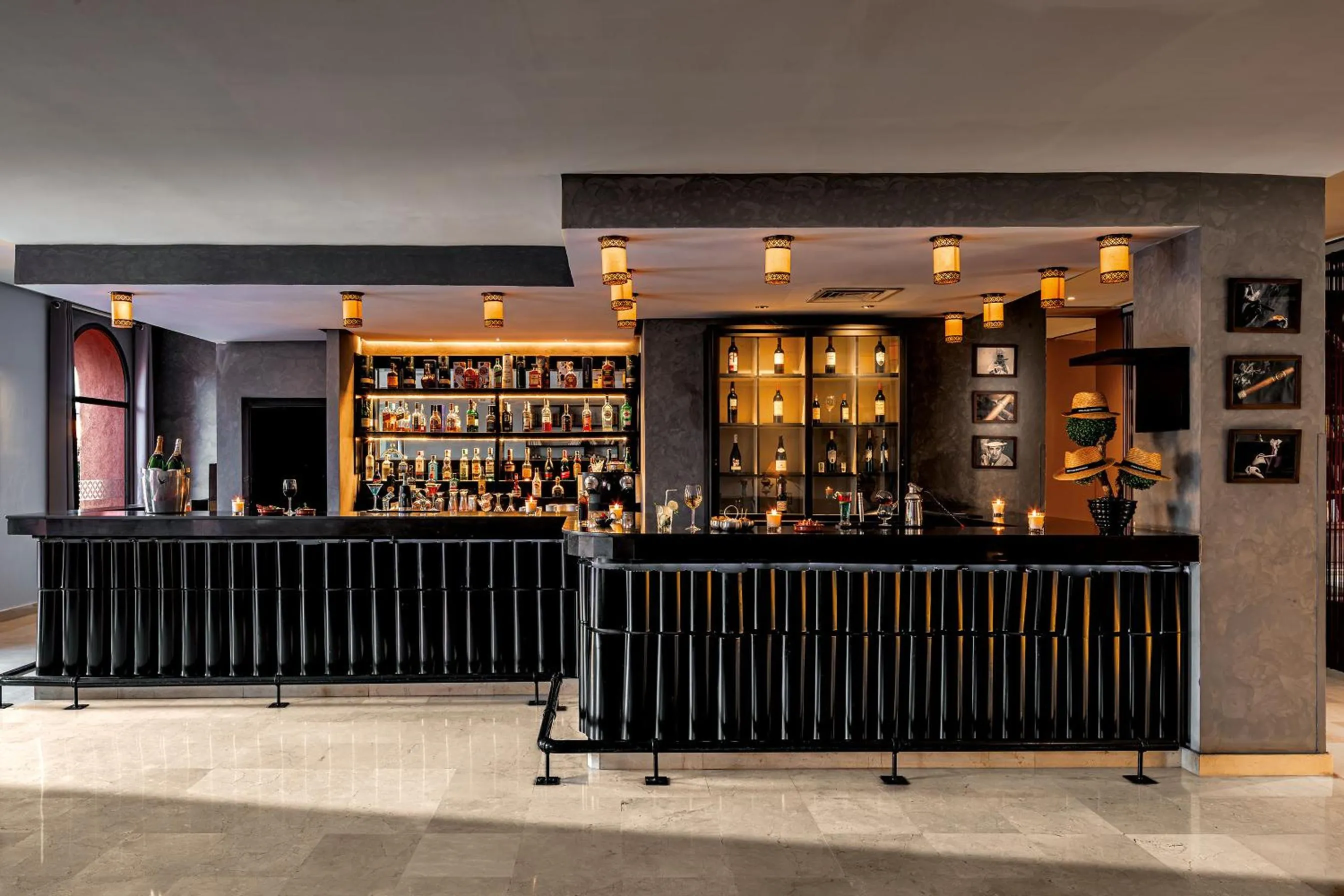 Lounge or bar in Grand Plaza Marrakech