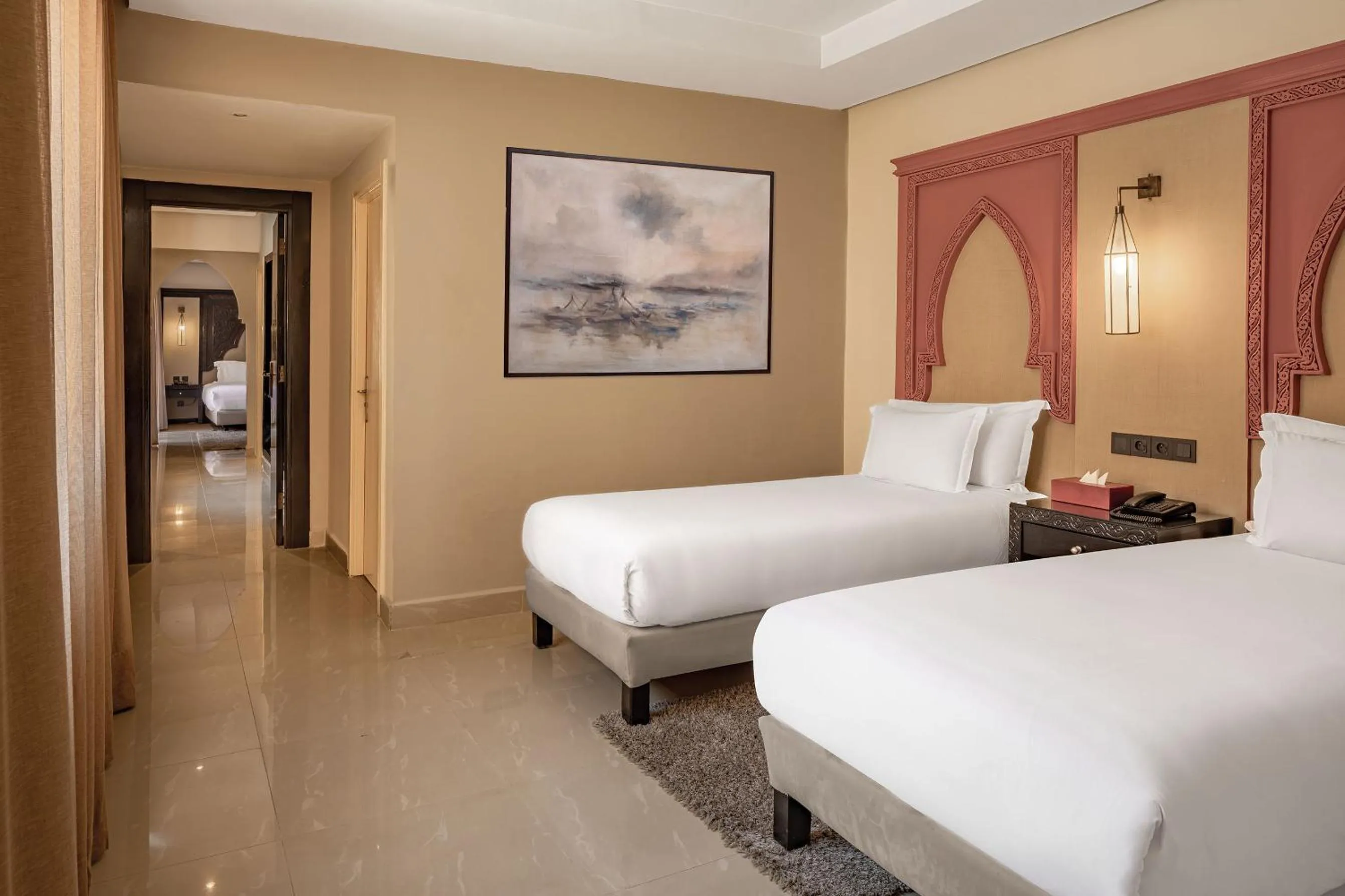 Bedroom, Bed in Grand Plaza Marrakech