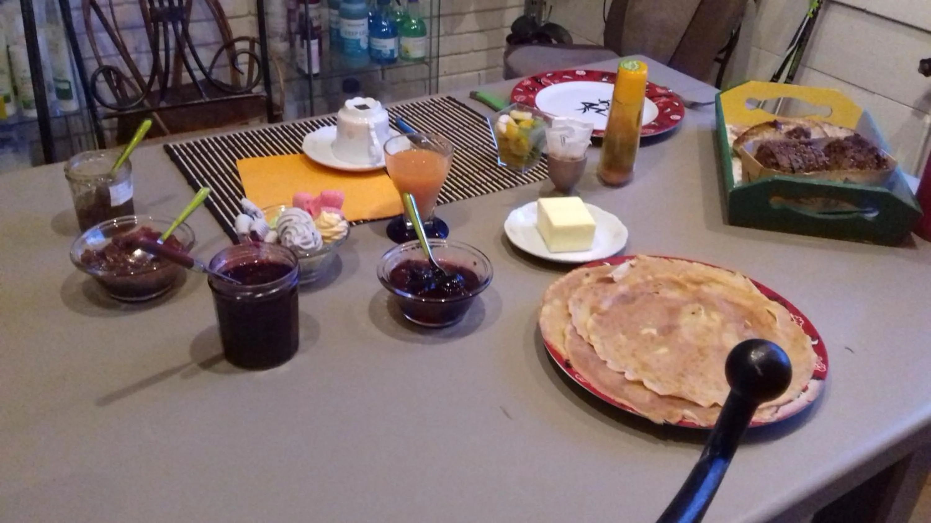 Breakfast in Les chambres de Marie'O