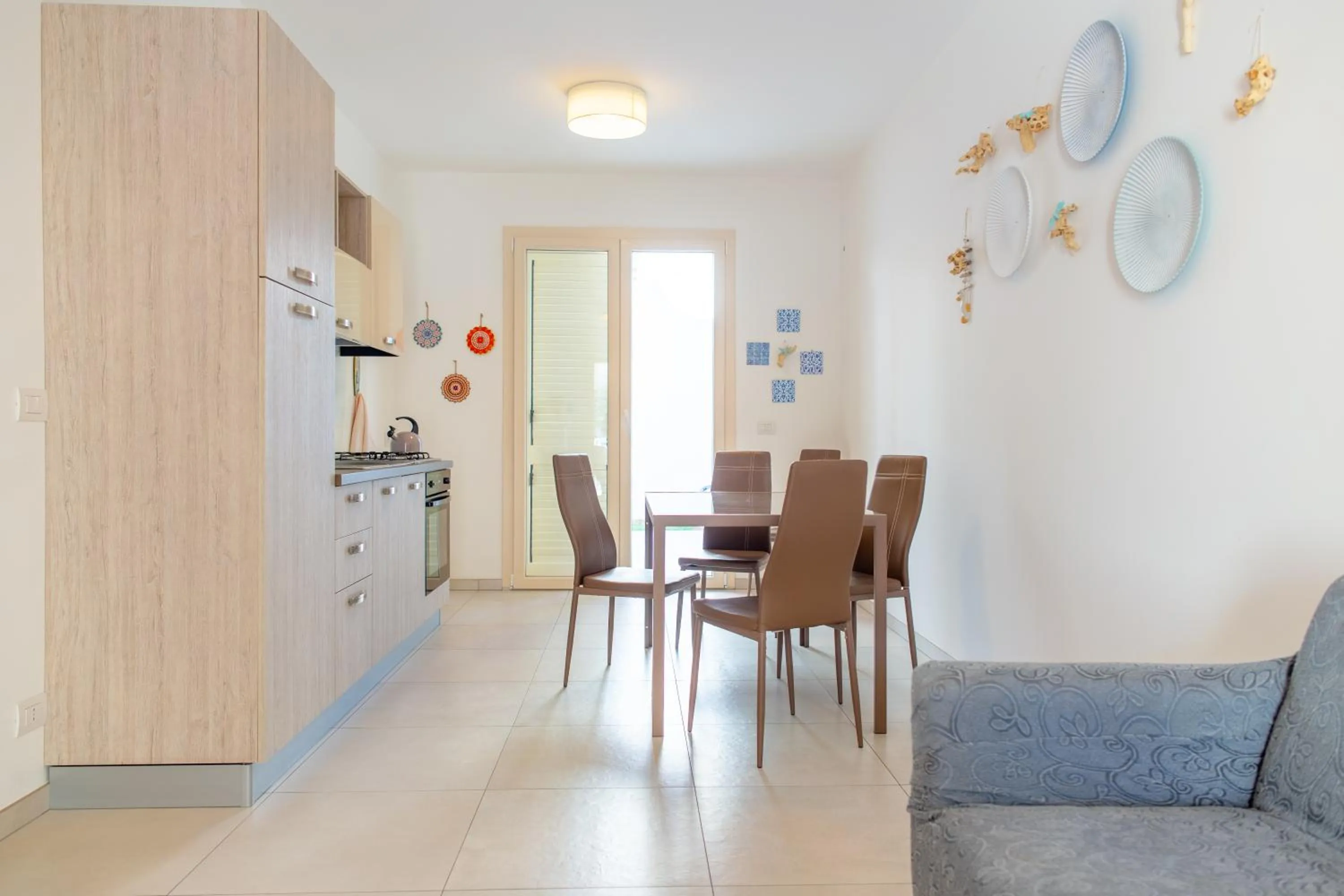 Kitchen or kitchenette in Residence Costa Bianca