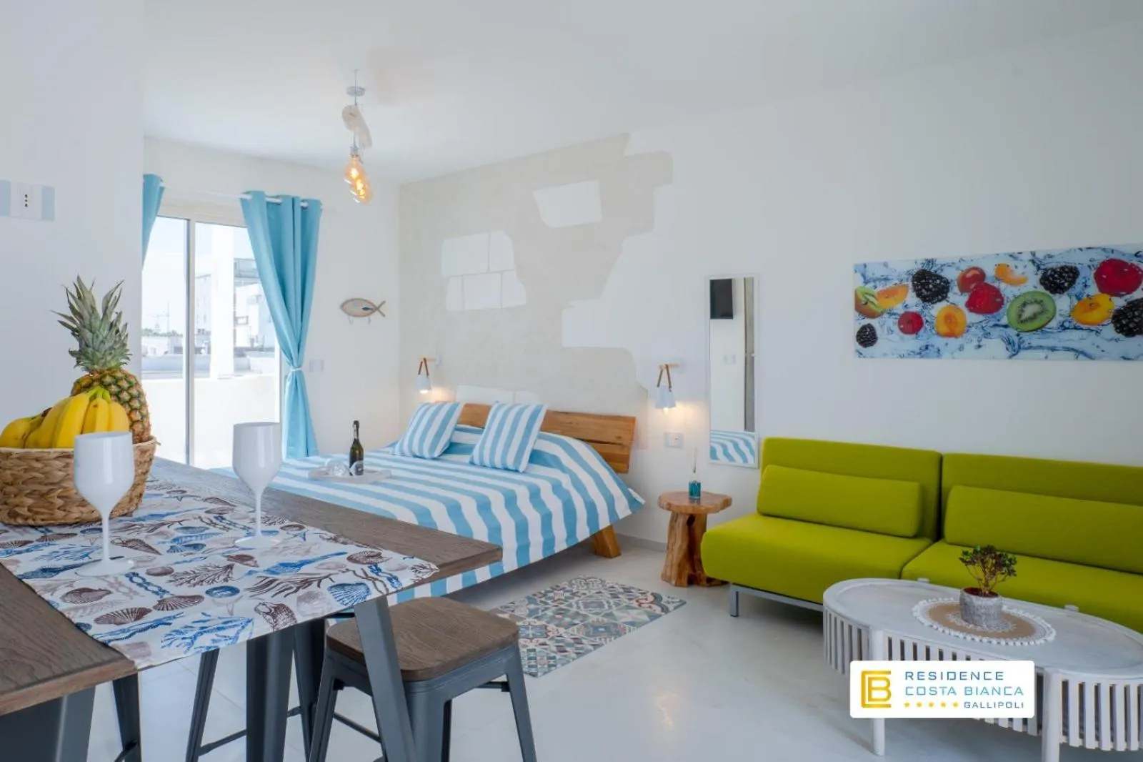 Bed in Residence Costa Bianca