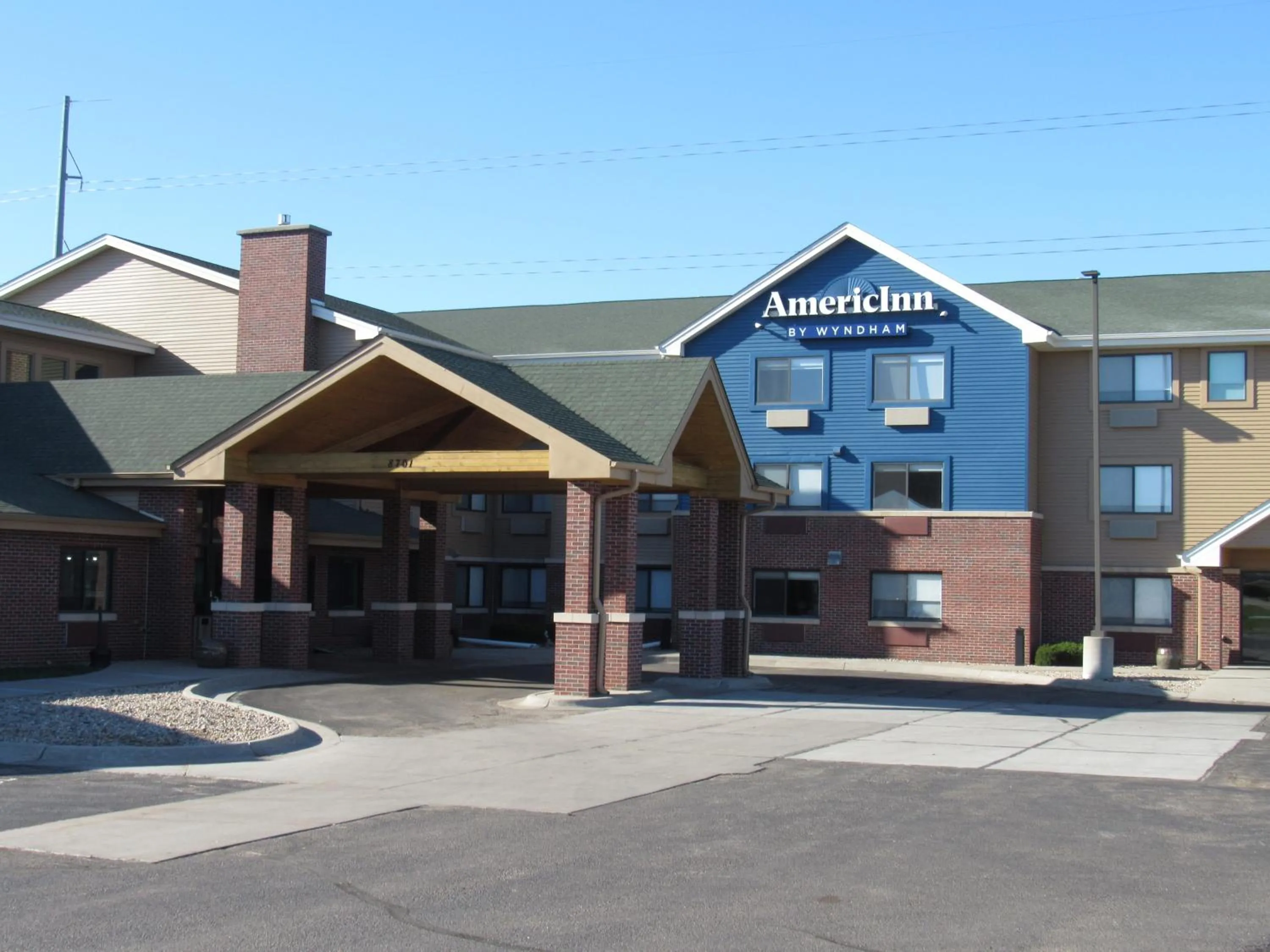 Property building in AmericInn by Wyndham Lincoln South